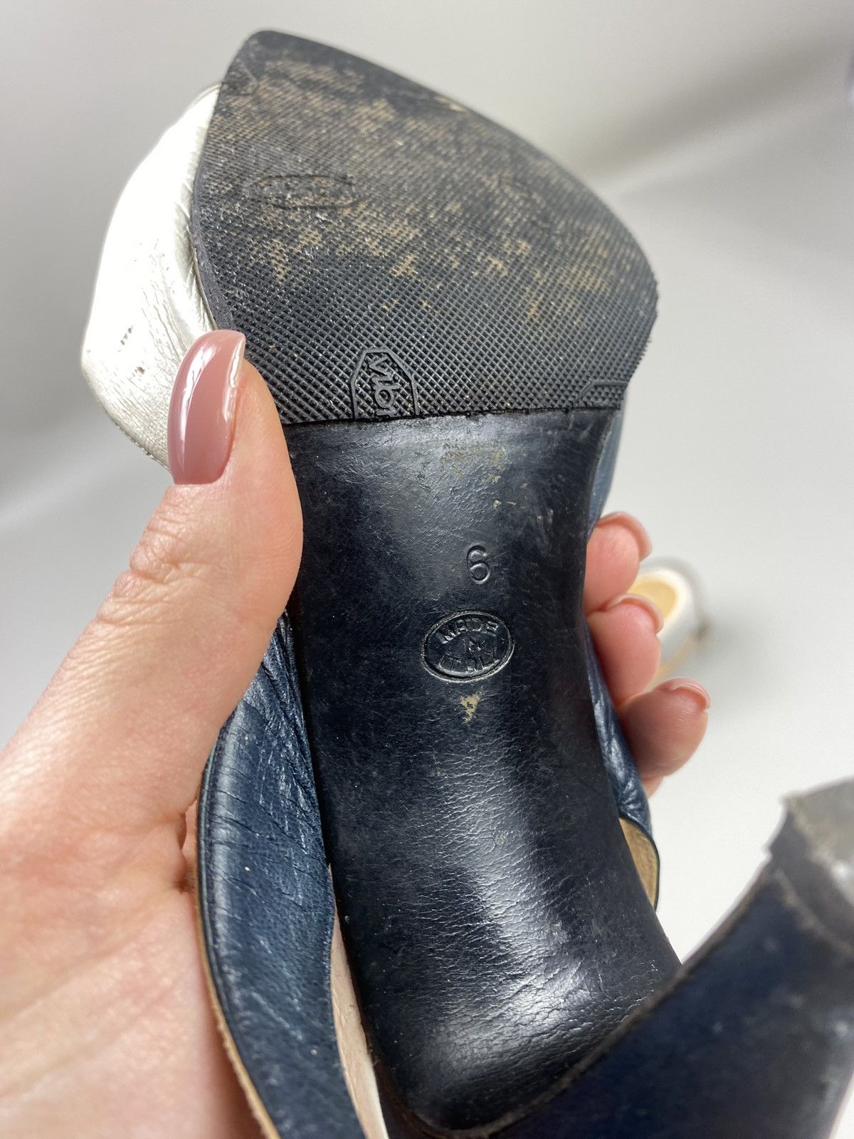 Celine × Vintage Celine vintage 80s 70s women’s heels shoes size 6 Size US 6 / IT 36 - 12 Thumbnail