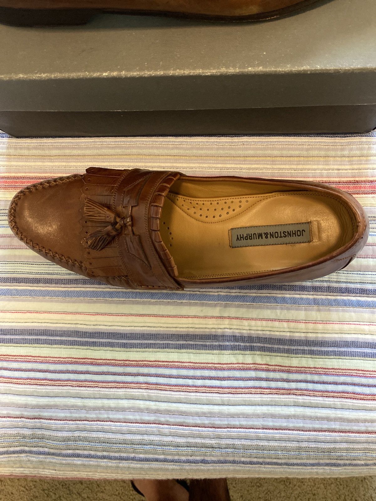 Johnston & Murphy Johnston & Murphy Breland KTSL Saddle Tan Size US 11.5 / EU 44-45 - 5 Thumbnail