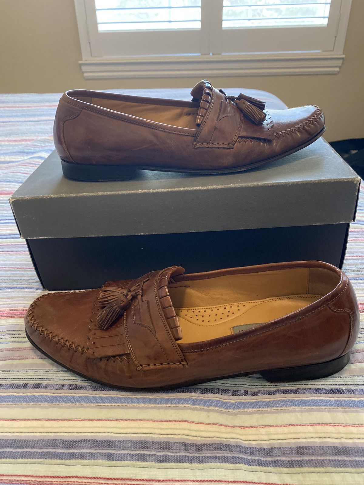 Johnston & Murphy Johnston & Murphy Breland KTSL Saddle Tan Size US 11.5 / EU 44-45 - 1 Thumbnail