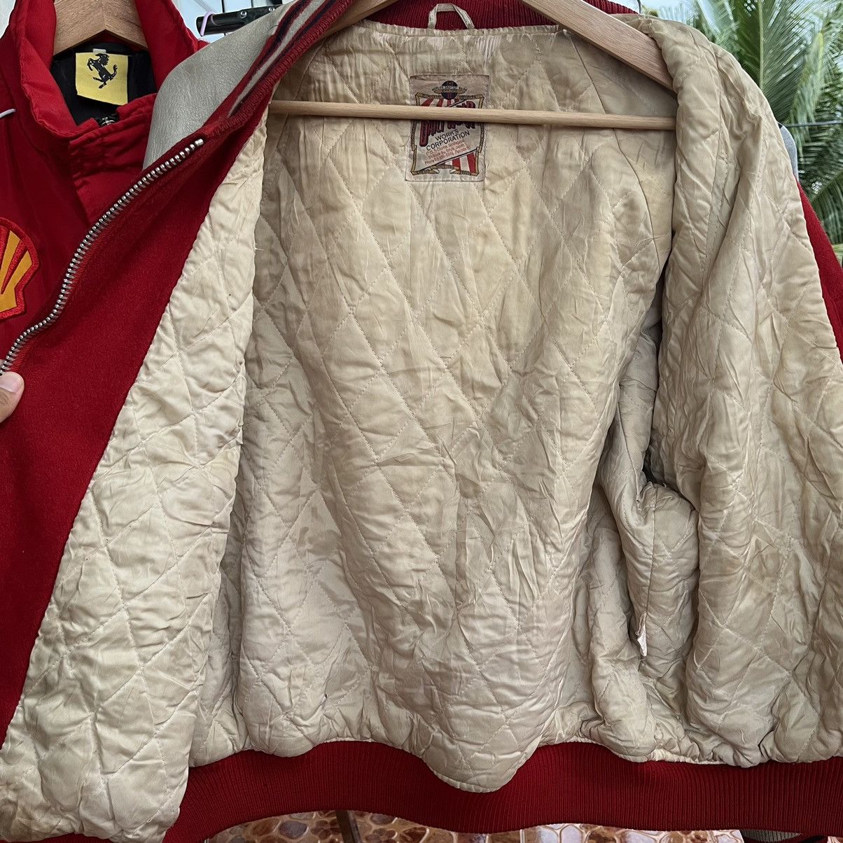Japanese Brand Vtg 80s/90s Wool Daily Wear Leather Shoulder Bomber Jacket Size US M / EU 48-50 / 2 - 19 Thumbnail