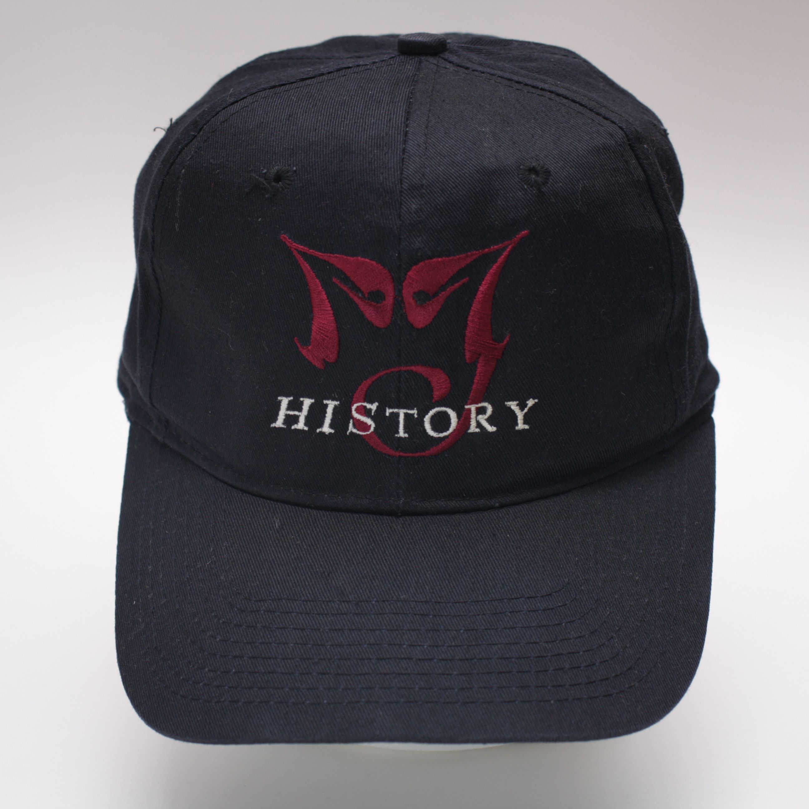 Band Tees VTG 90s Michael Jackson King of Pop History World Tour Cap Size ONE SIZE - 2 Thumbnail