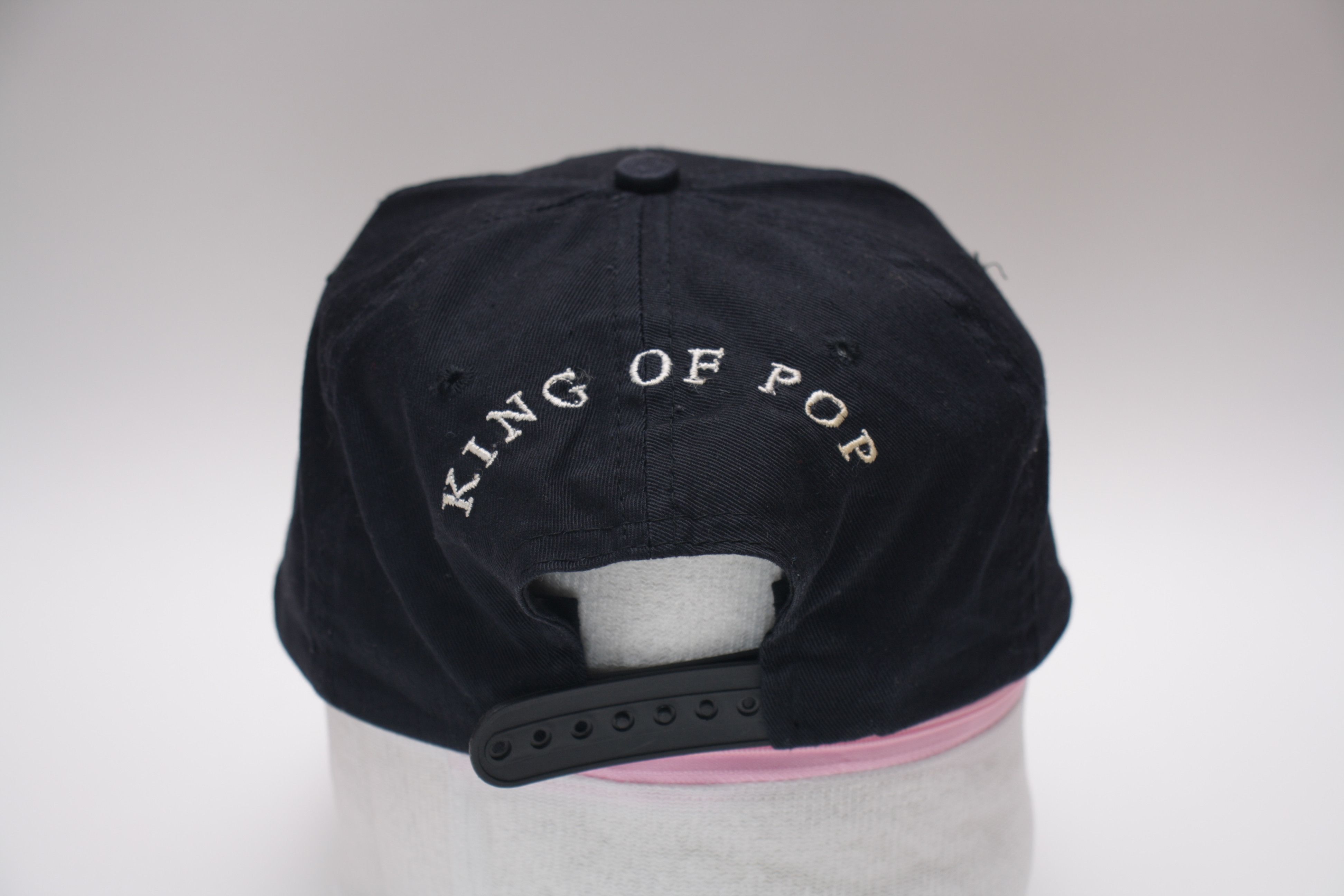 Band Tees VTG 90s Michael Jackson King of Pop History World Tour Cap Size ONE SIZE - 5 Thumbnail
