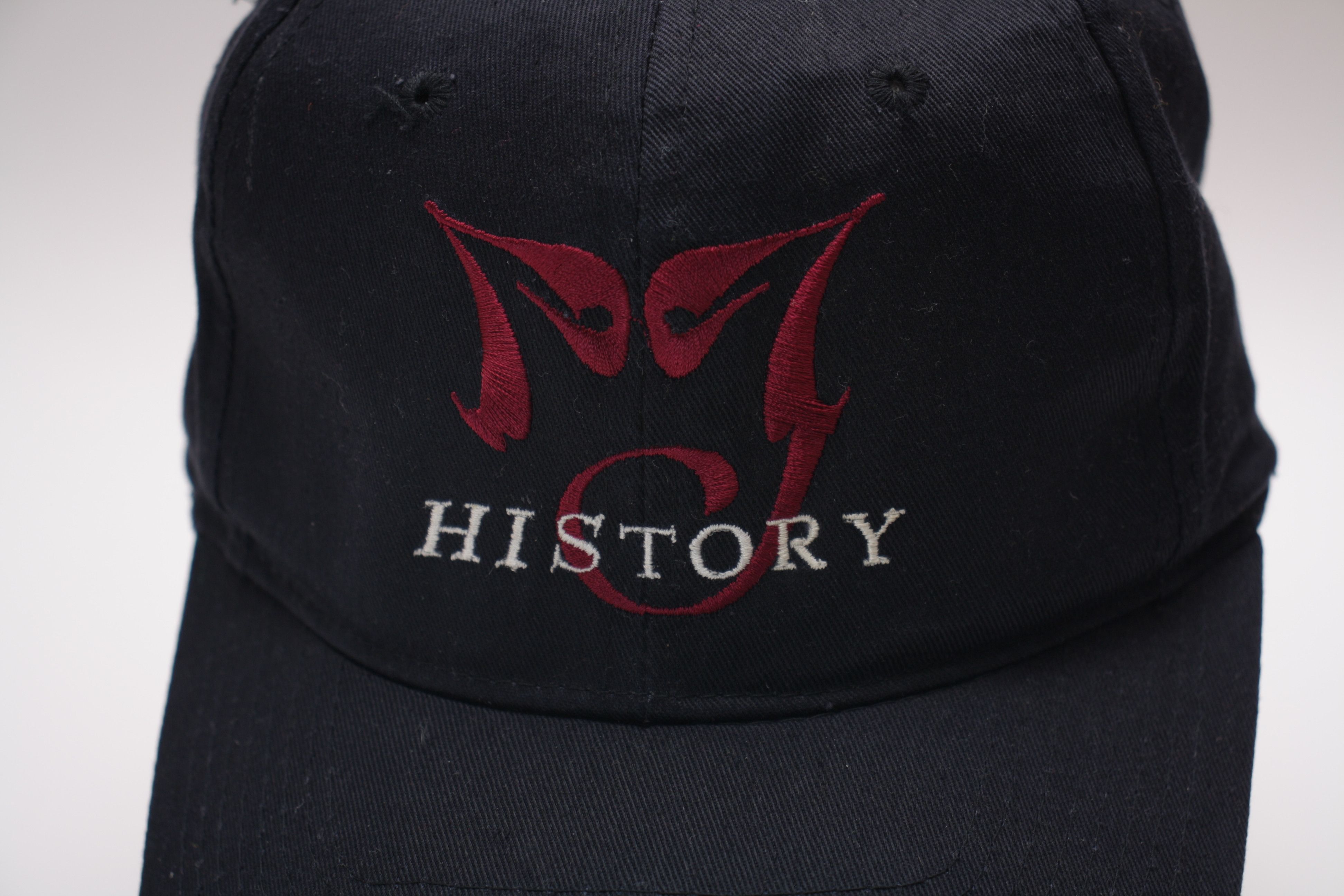 Band Tees VTG 90s Michael Jackson King of Pop History World Tour Cap Size ONE SIZE - 3 Thumbnail