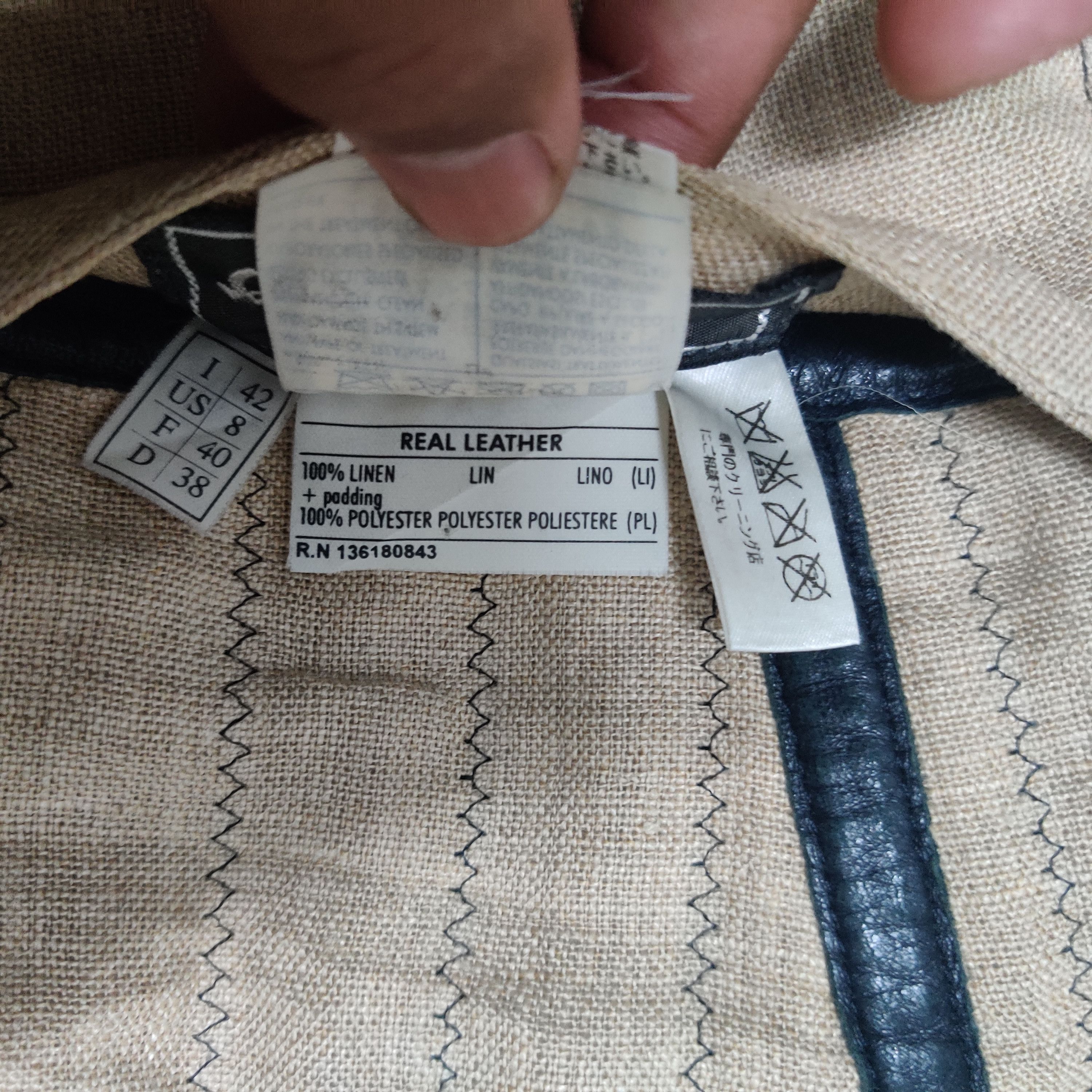 Salvatore Ferragamo Vintage Salvatore Ferragamo Leather Reversible Jacket Size US S / EU 44-46 / 1 - 18 Thumbnail