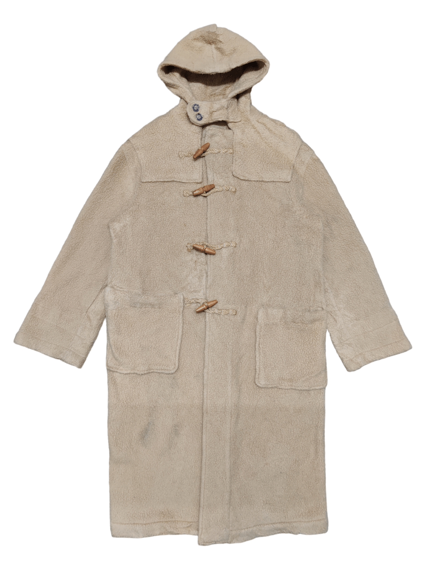 Bape Vintage Post Overalls x Bape x Polar Fleece Duffle Coat Size US M / EU 48-50 / 2 - 1 Thumbnail