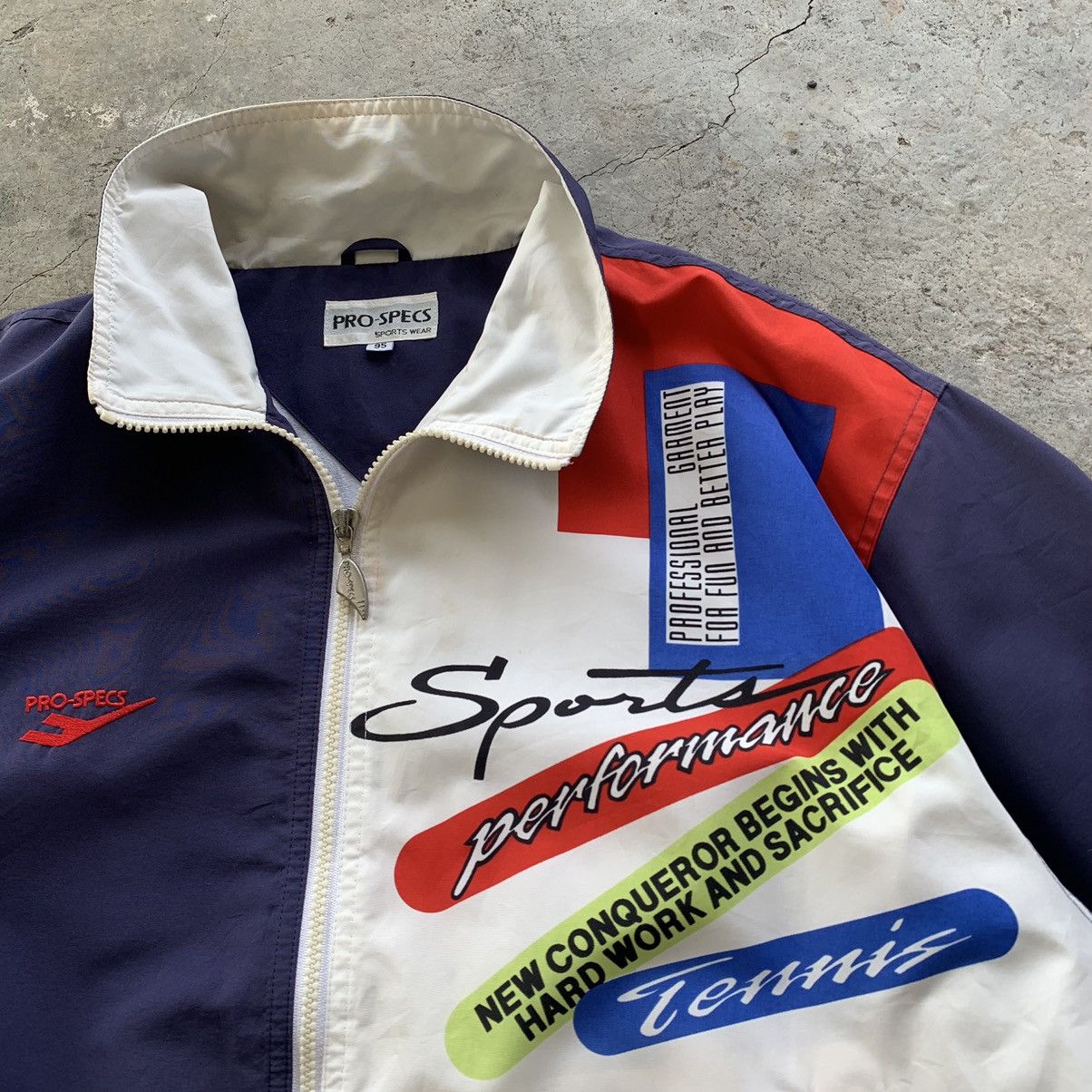 Vintage Pro-specs sportwear tennis vintage sweater jacket Size US M / EU 48-50 / 2 - 6 Thumbnail