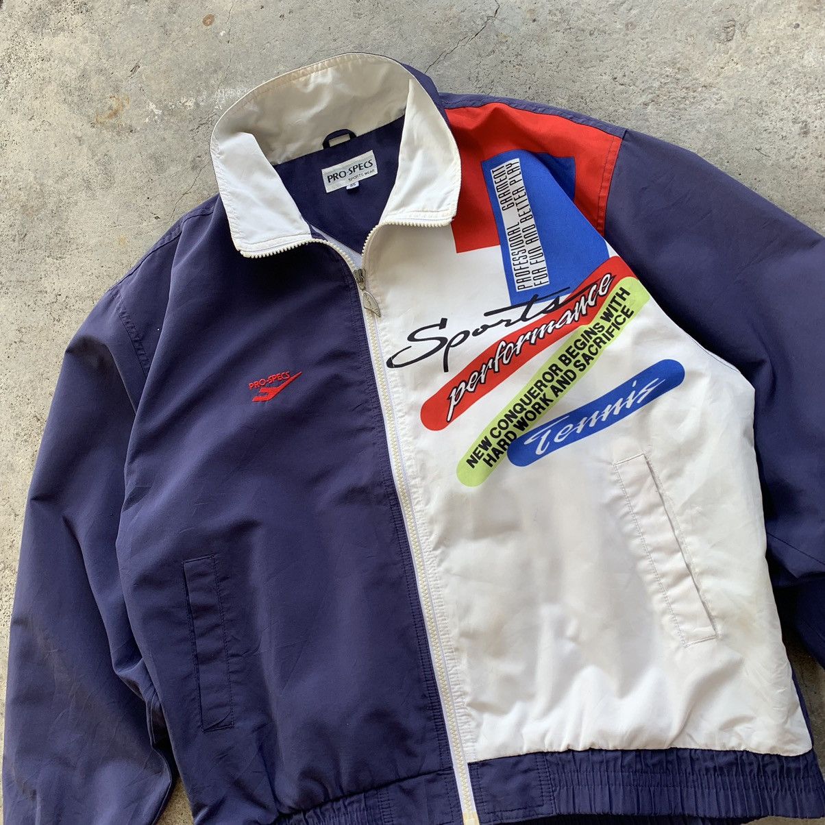 Vintage Pro-specs sportwear tennis vintage sweater jacket Size US M / EU 48-50 / 2 - 5 Thumbnail