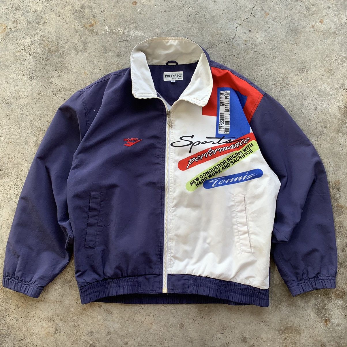 Vintage Pro-specs sportwear tennis vintage sweater jacket Size US M / EU 48-50 / 2 - 4 Thumbnail
