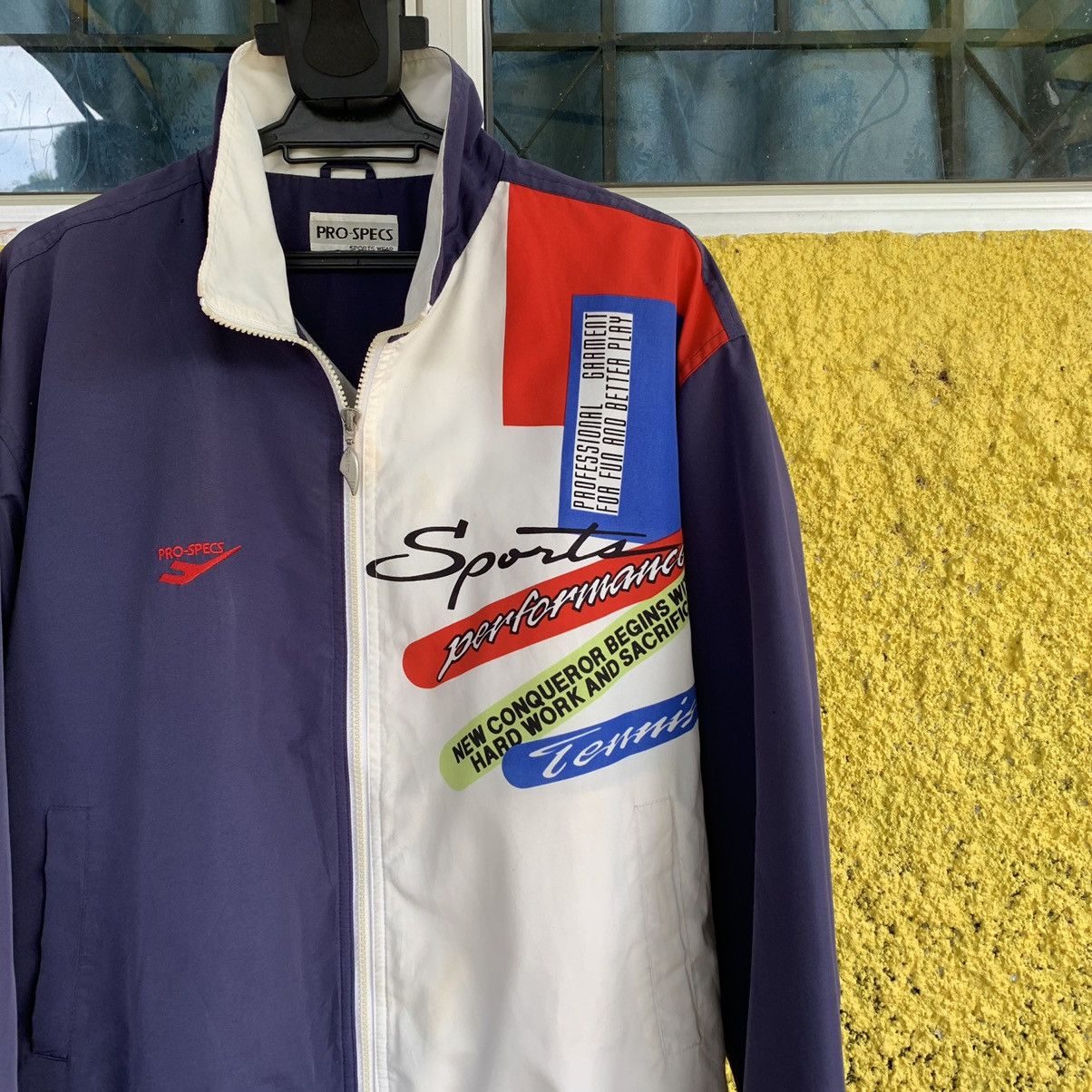 Vintage Pro-specs sportwear tennis vintage sweater jacket Size US M / EU 48-50 / 2 - 2 Thumbnail