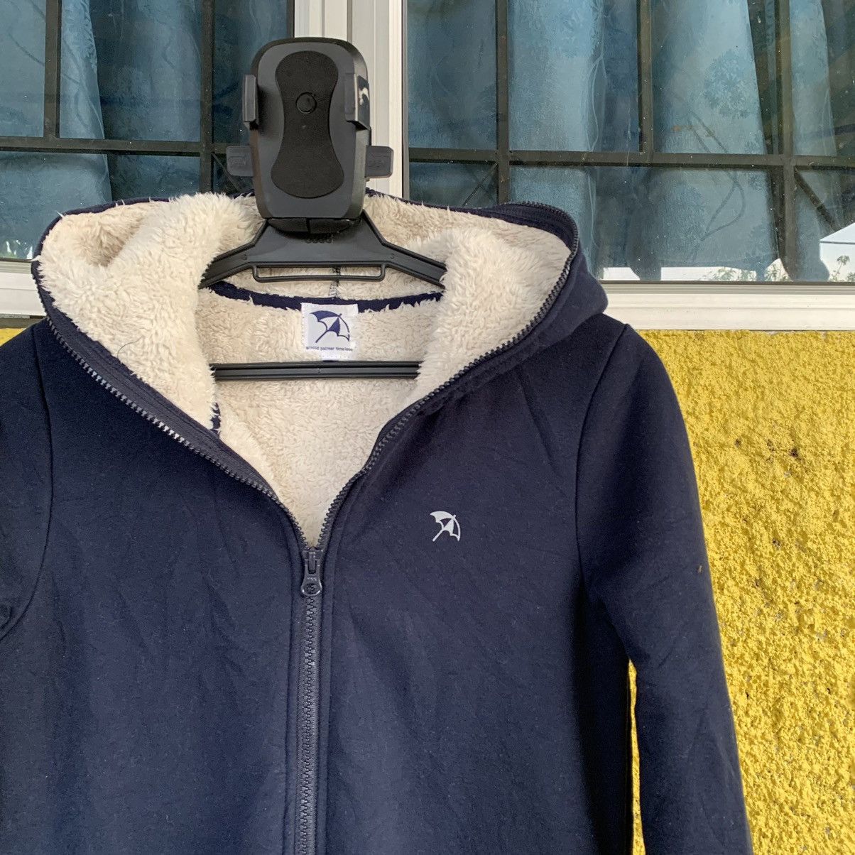 Japanese Brand Arnold Palmer timeless fleece inside zipper hoodie jacket Size S / US 4 / IT 40 - 2 Thumbnail