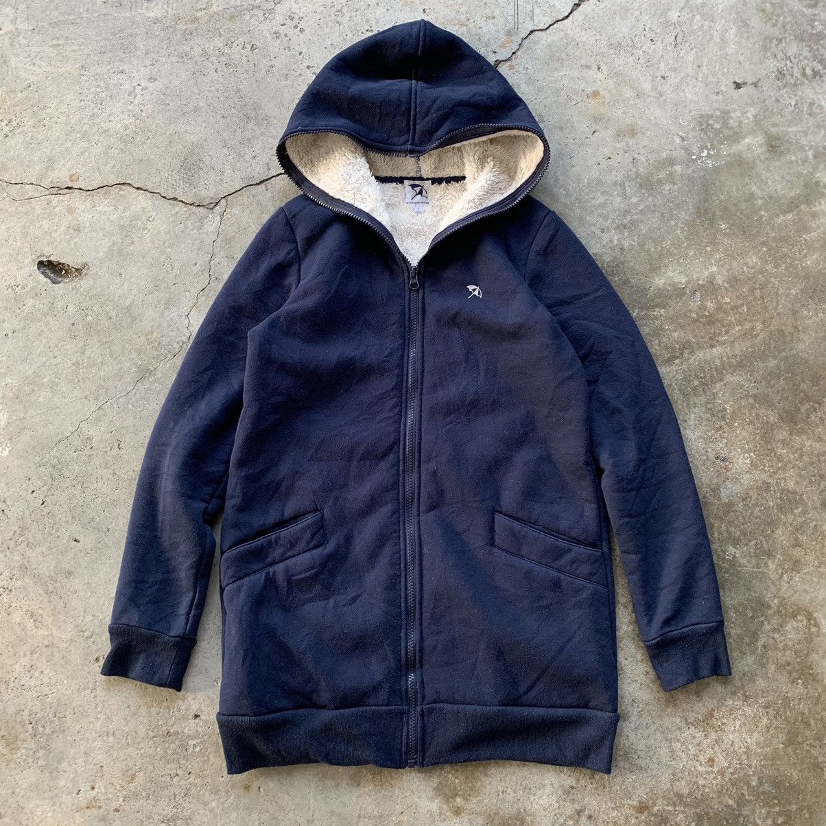 Japanese Brand Arnold Palmer timeless fleece inside zipper hoodie jacket Size S / US 4 / IT 40 - 4 Thumbnail