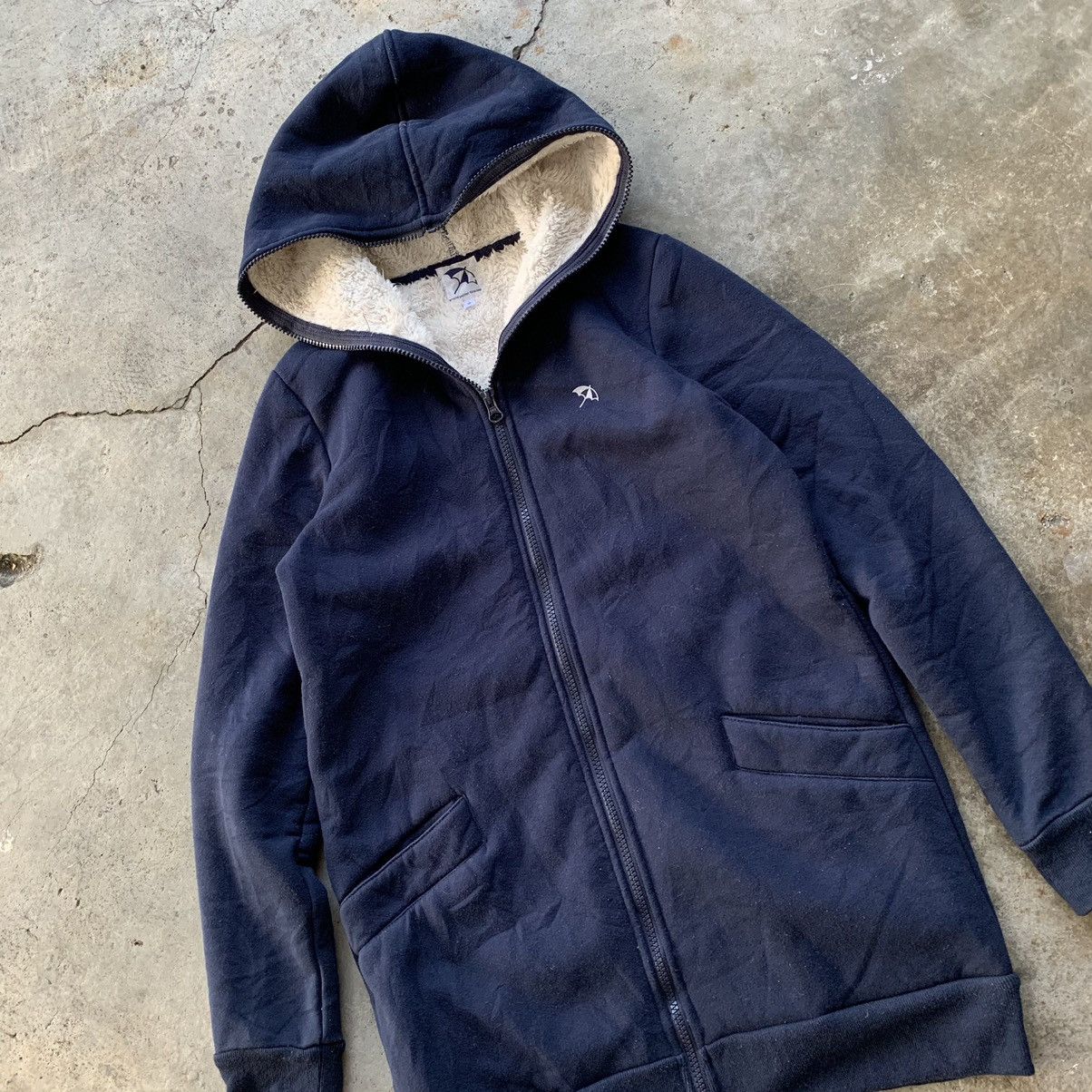 Japanese Brand Arnold Palmer timeless fleece inside zipper hoodie jacket Size S / US 4 / IT 40 - 5 Thumbnail