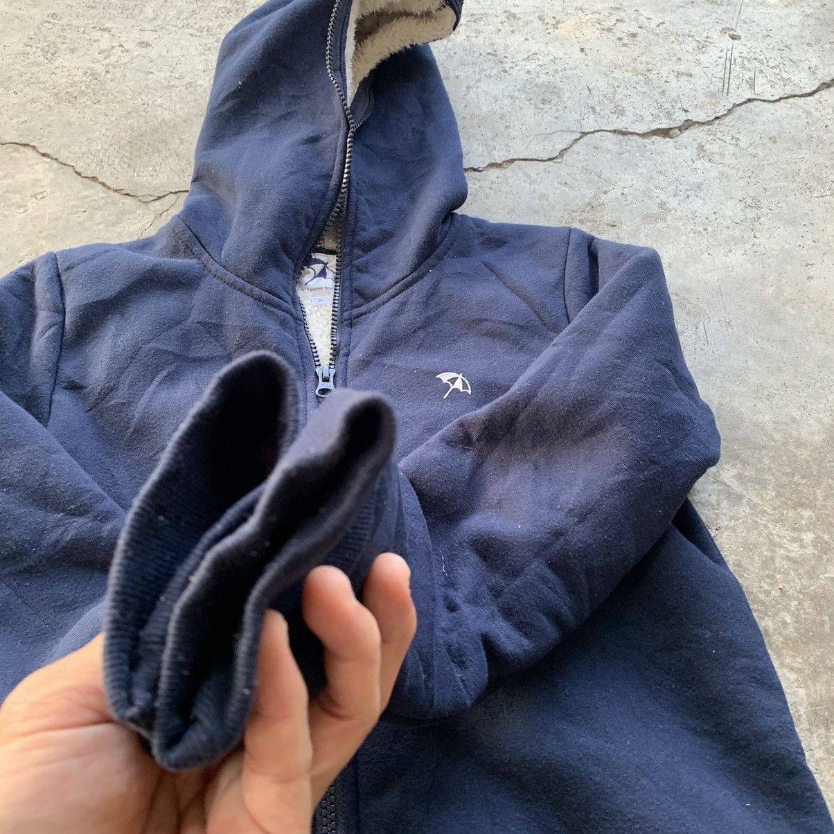 Japanese Brand Arnold Palmer timeless fleece inside zipper hoodie jacket Size S / US 4 / IT 40 - 12 Thumbnail