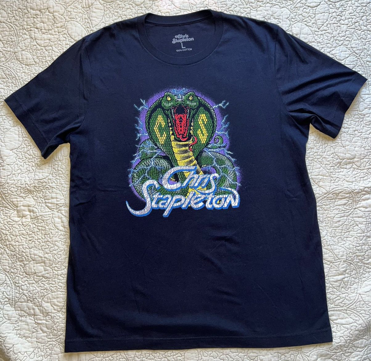 Band Tees Chris Stapleton T-shirt (Rare) Size US L / EU 52-54 / 3 - 4 Thumbnail