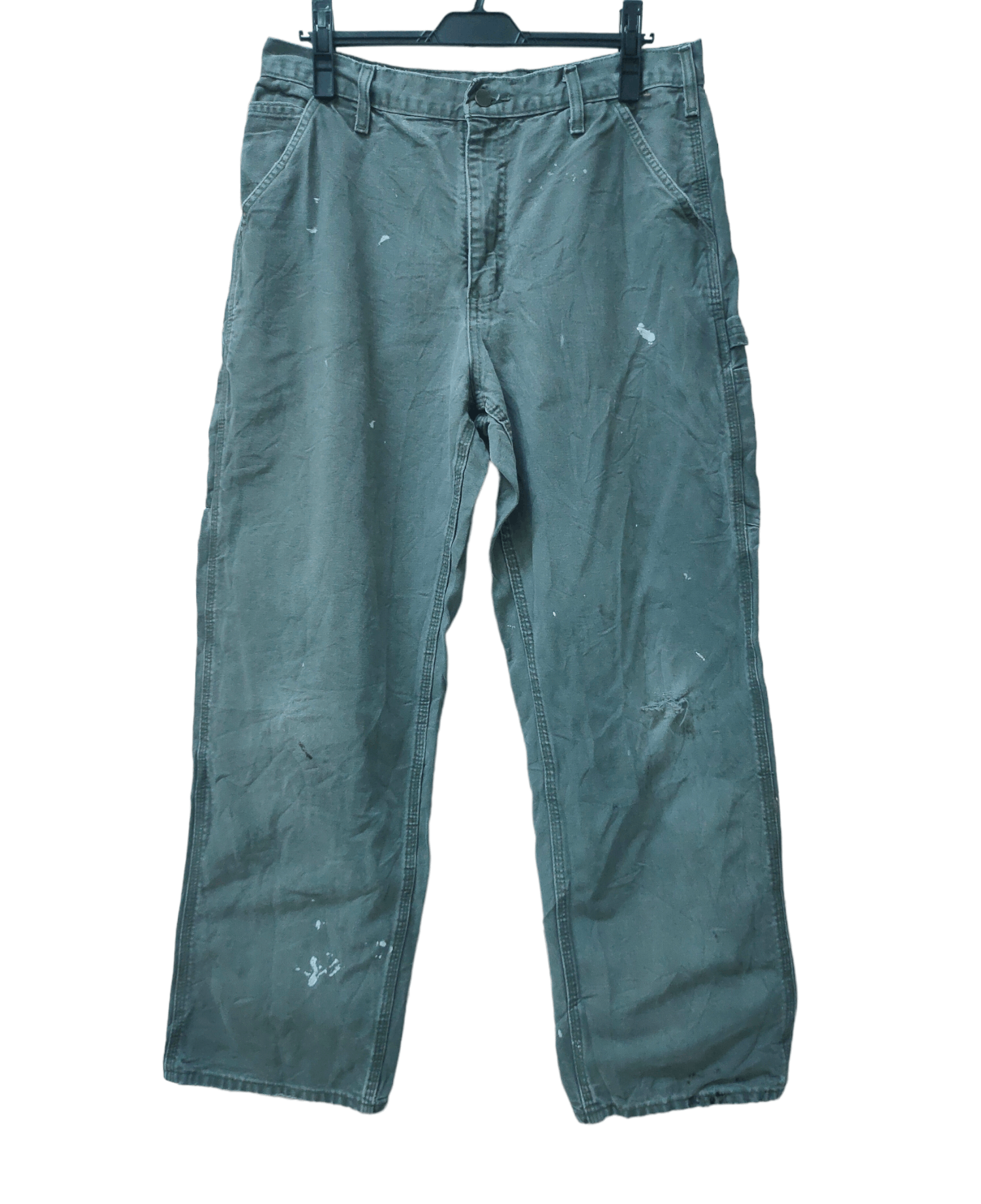 Carhartt Carhartt Paint Splatter Distressed Carpenter Pants Grailed