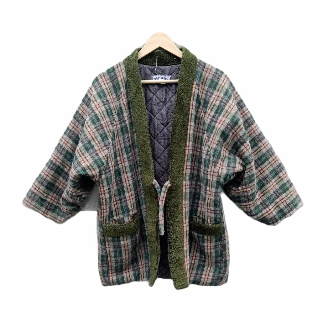 Vintage Vintage Kimono Reversible Wool Hanten Size US L / EU 52-54 / 3 - 2 Thumbnail