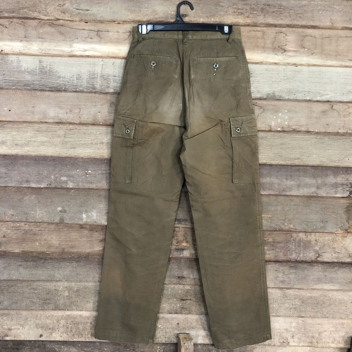 Japanese Brand DLL Unique Clothing Brown Multipocket Cargo Pants #c976 Size US 26 / EU 42 - 7 Thumbnail