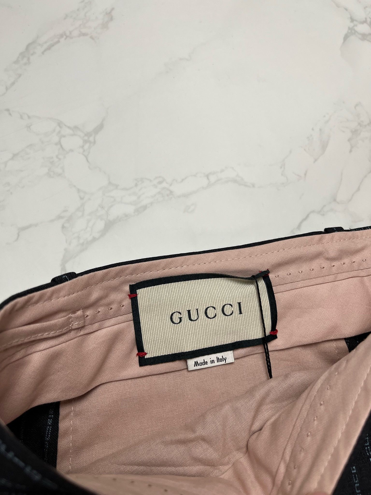 Gucci 🔥70% OFF🔥 [SALE] Gucci Logo Stripe Loose Casual Wool Pants Size 34" / US 12 / IT 48 - 14 Thumbnail