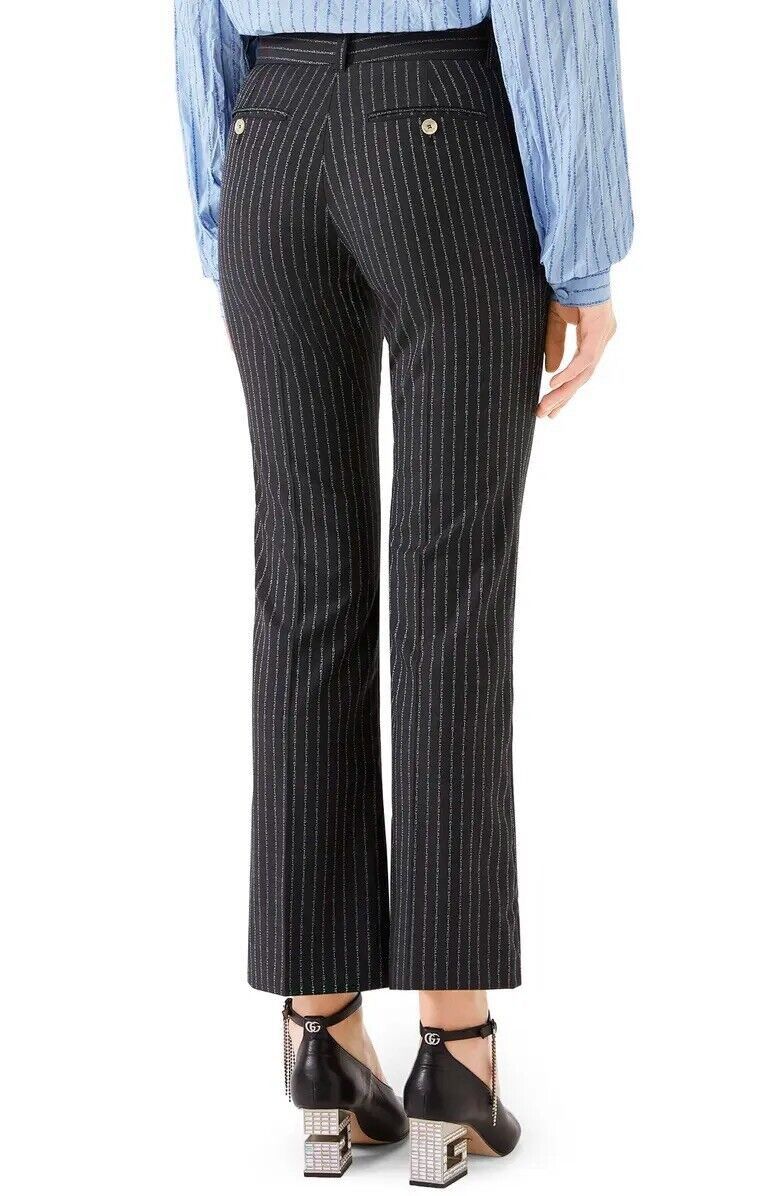 Gucci 🔥70% OFF🔥 [SALE] Gucci Logo Stripe Loose Casual Wool Pants Size 34" / US 12 / IT 48 - 3 Thumbnail