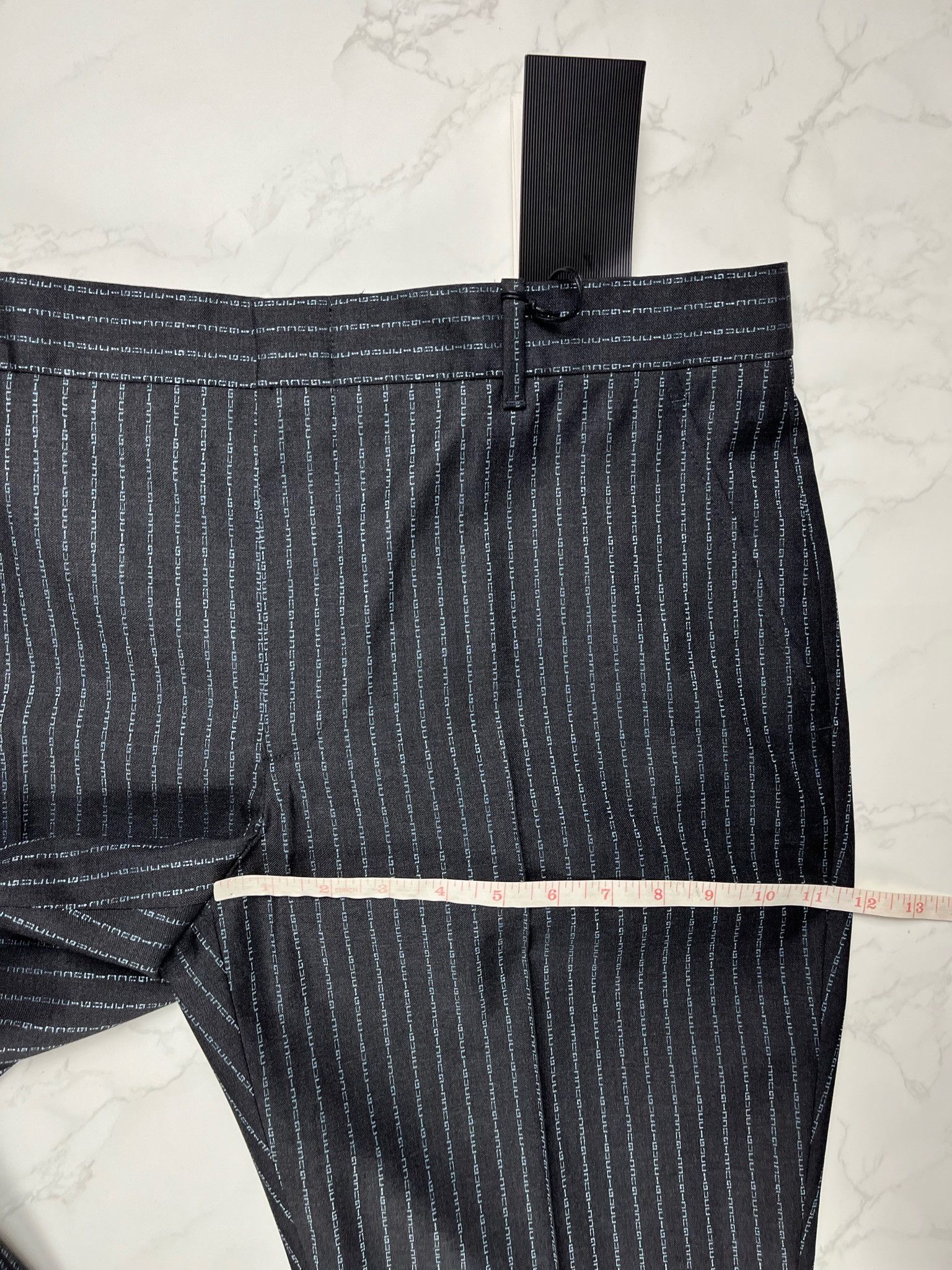 Gucci 🔥70% OFF🔥 [SALE] Gucci Logo Stripe Loose Casual Wool Pants Size 34" / US 12 / IT 48 - 5 Thumbnail