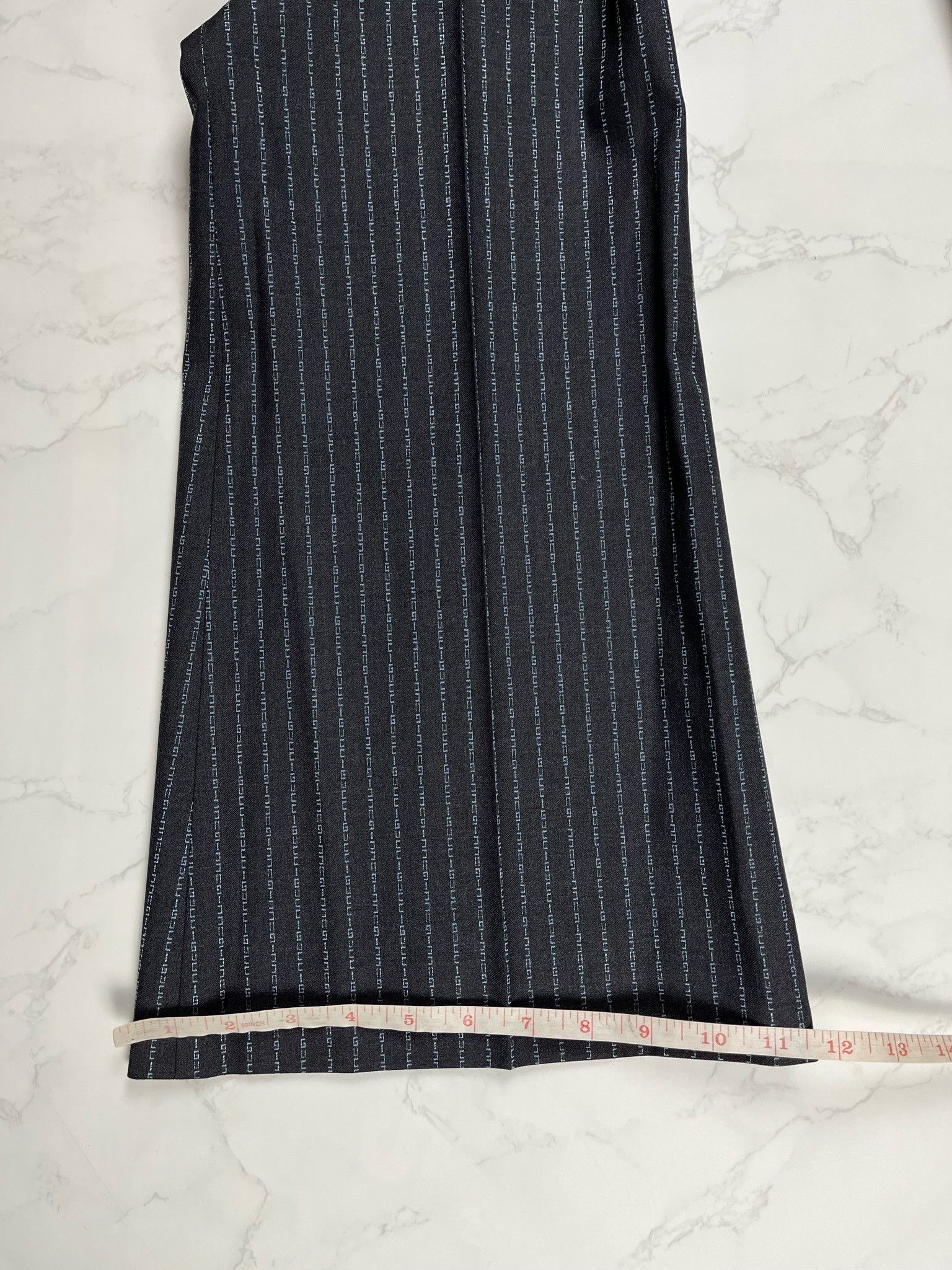 Gucci 🔥70% OFF🔥 [SALE] Gucci Logo Stripe Loose Casual Wool Pants Size 34" / US 12 / IT 48 - 10 Thumbnail