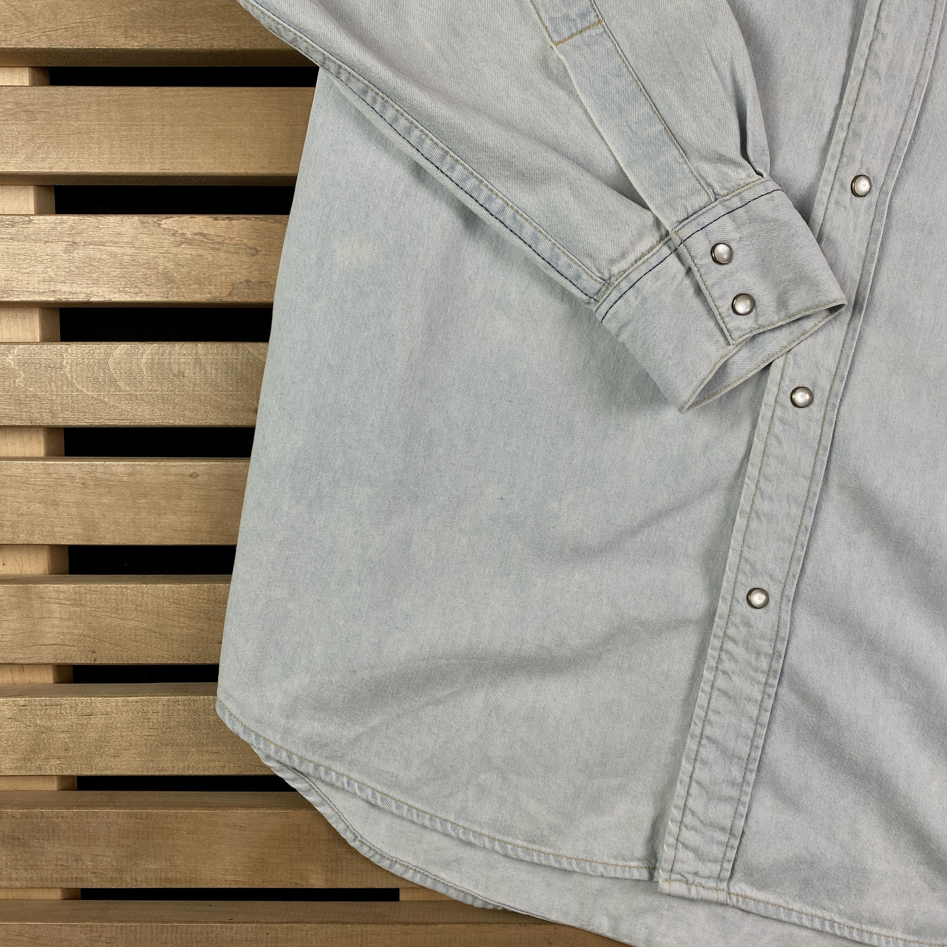 Lee × Vintage Mens Lee Vintage Jeans Shirt Long Sleeve Size S Size US S / EU 44-46 / 1 - 3 Thumbnail