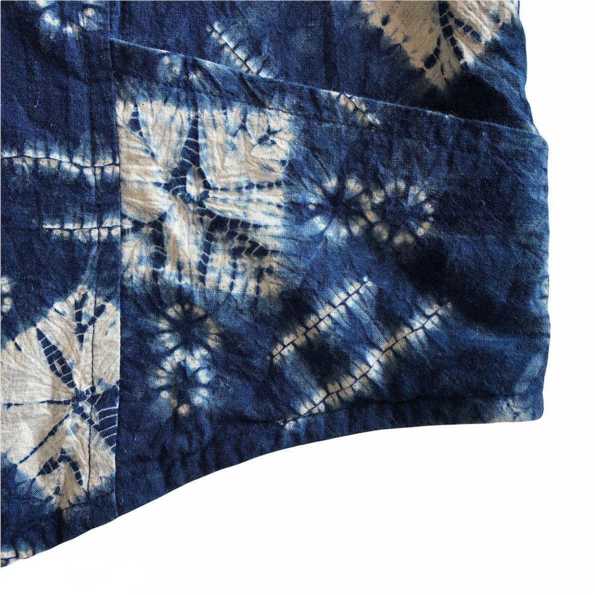 Native Vintage Handwoven West African Indigo Native Rugged Vest Size US M / EU 48-50 / 2 - 3 Thumbnail