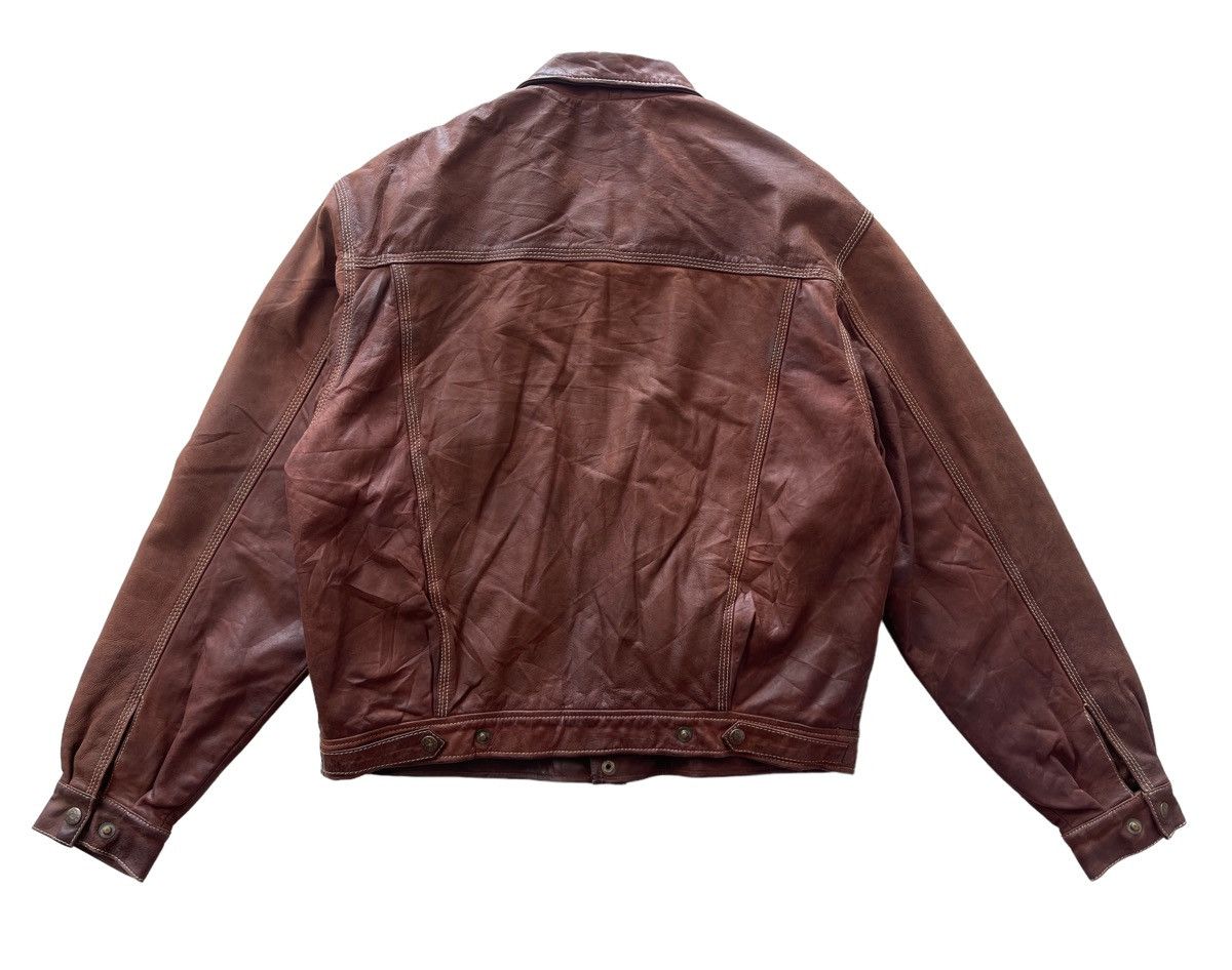 Vintage C.F.I international Gaoma Horse Leather Bomber Jacket Size US M / EU 48-50 / 2 - 13 Thumbnail