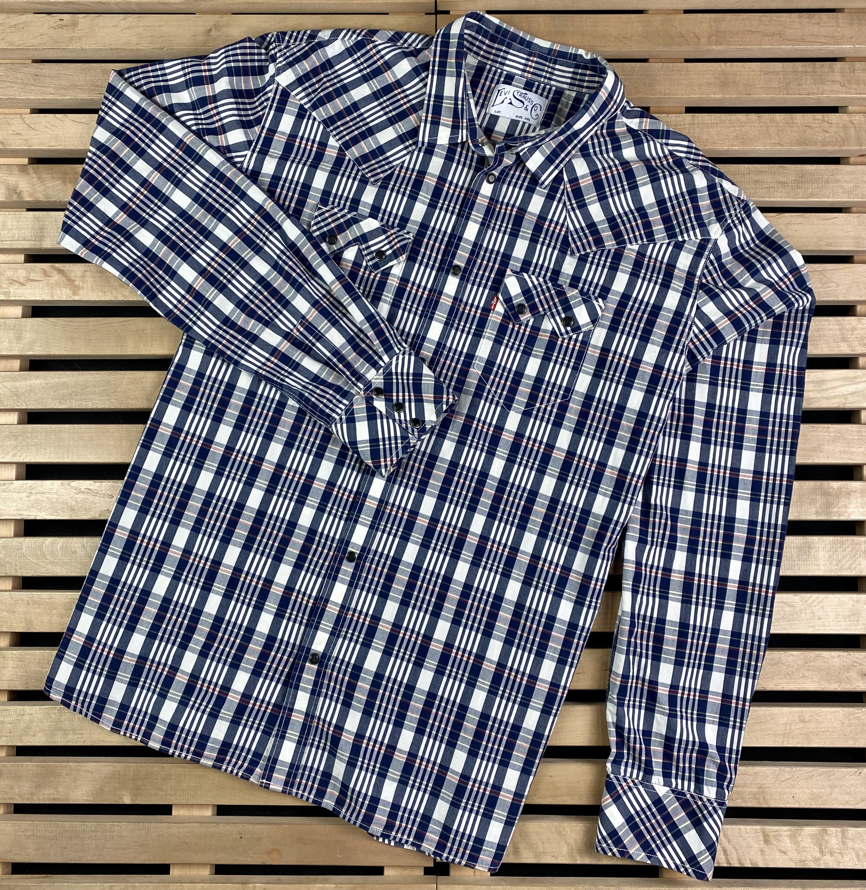 Levi's × Levi's Vintage Clothing × Vintage Men’s Shirt Long Sleeve Levi’s Vintage Size XXL Size US XXL / EU 58 / 5 - 1 Thumbnail