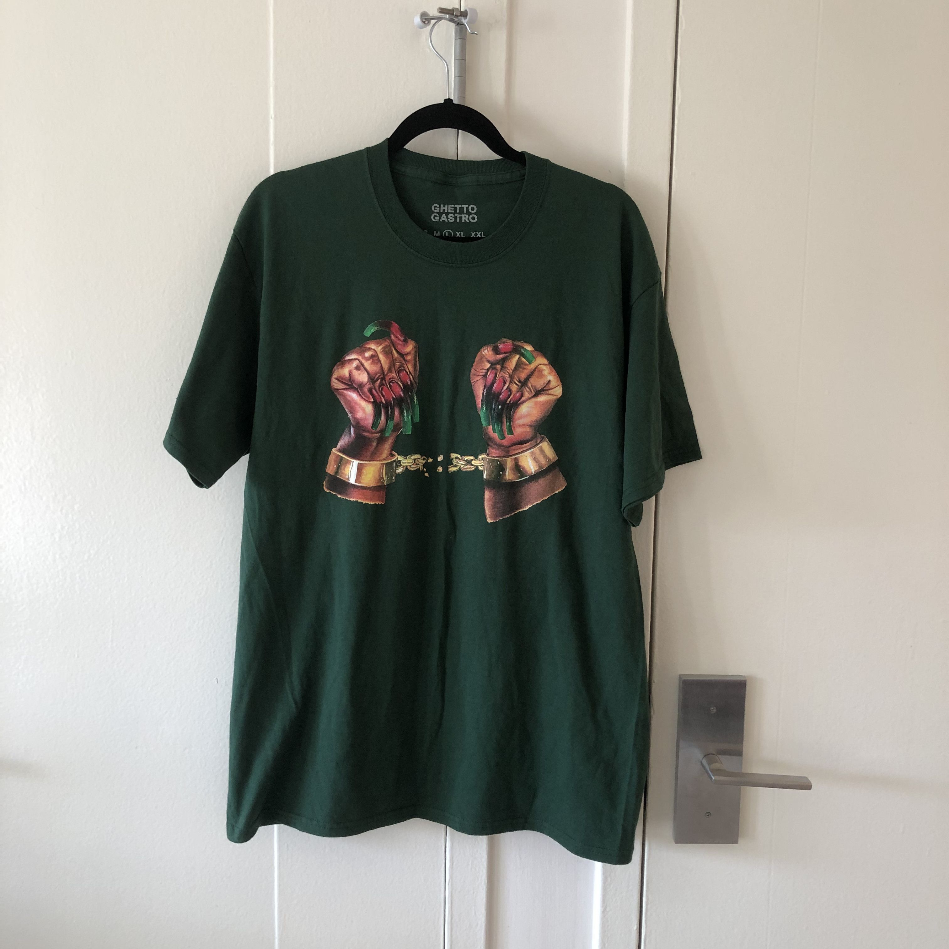 Vintage Ghetto Gastro Let Freedom Ring Tee Size US L / EU 52-54 / 3 - 1 Thumbnail