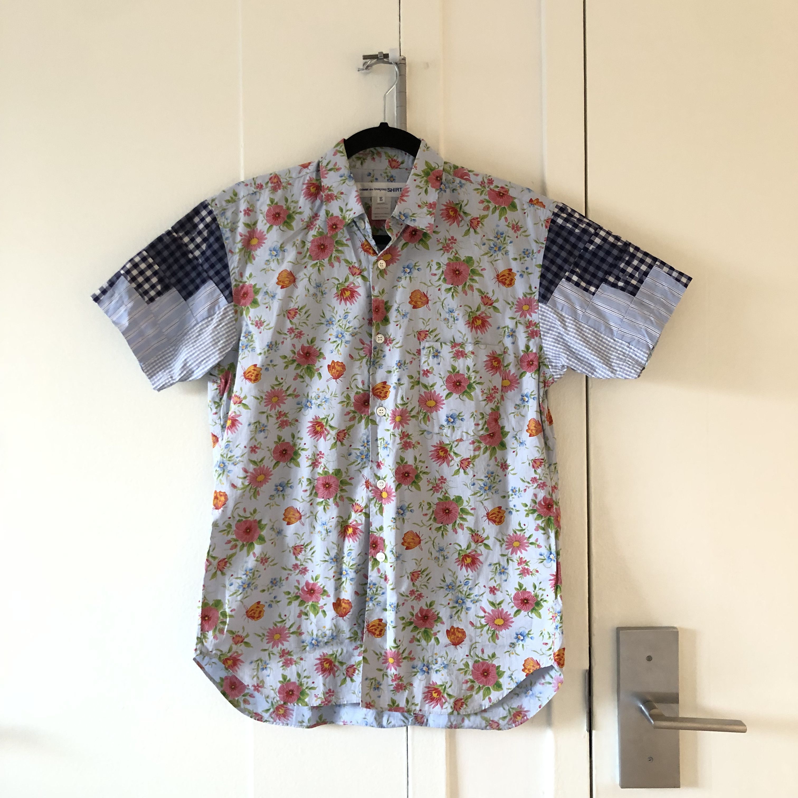 Comme des Garcons Comme des Garcons SHIRT Floral Short Sleeve Button Up Size US XS / EU 42 / 0 - 1 Thumbnail