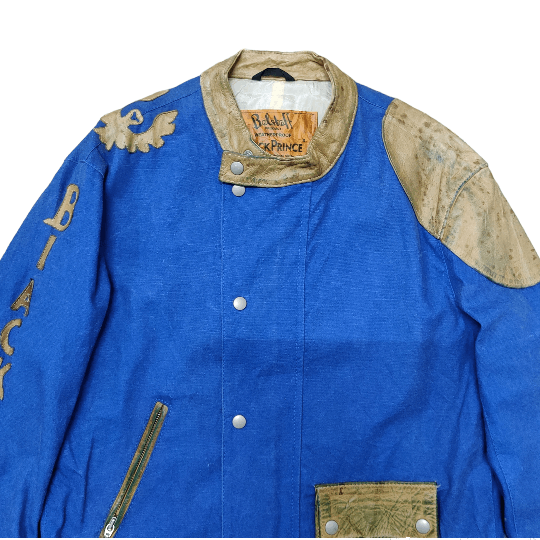Belstaff Vintage Belstaff Black Prince Racer Jacket Size US XL / EU 56 / 4 - 2 Thumbnail
