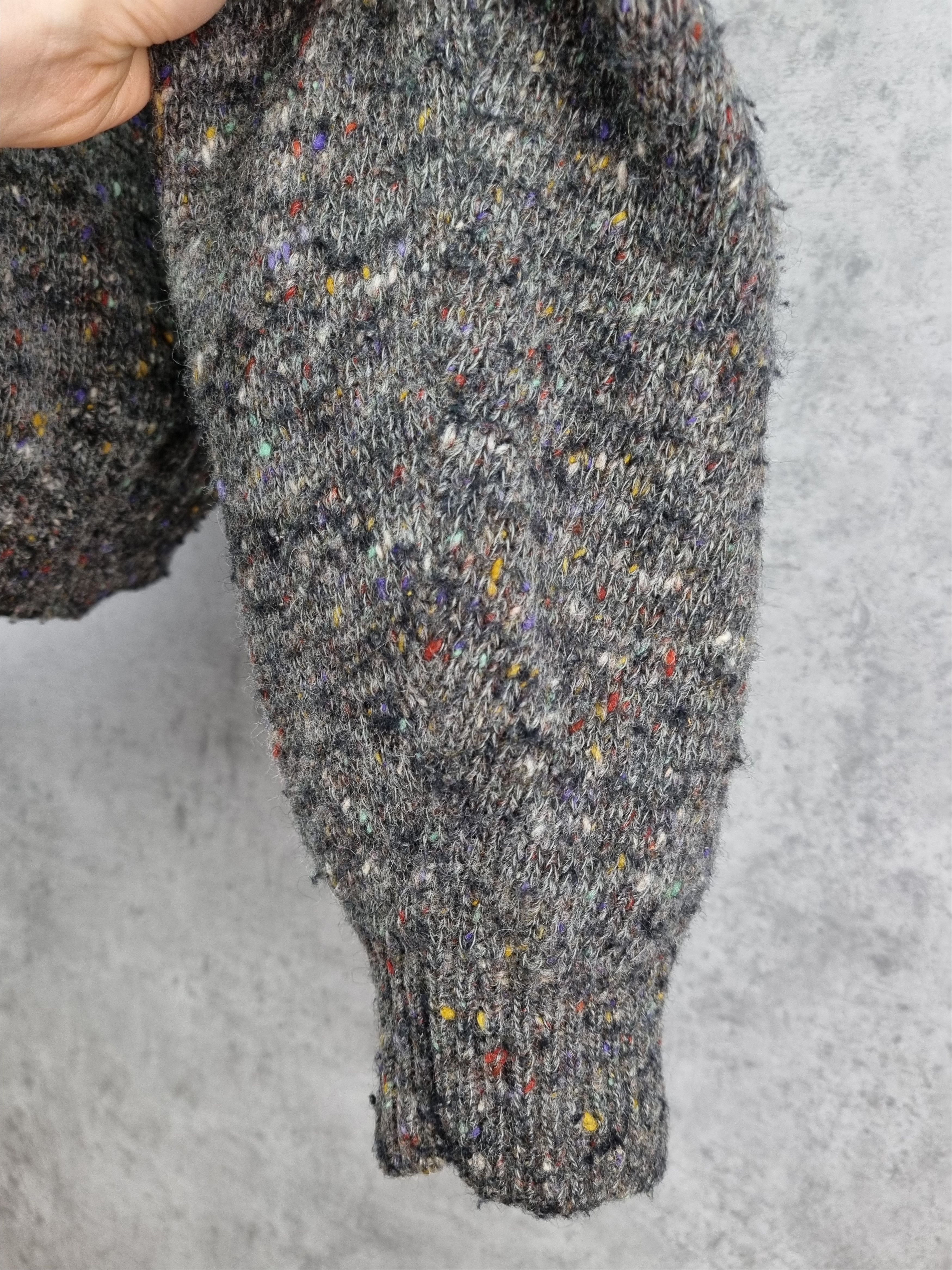 Designer 80s Nanibon Pilots Knitted Italian Wool Sweater Size US L / EU 52-54 / 3 - 11 Thumbnail