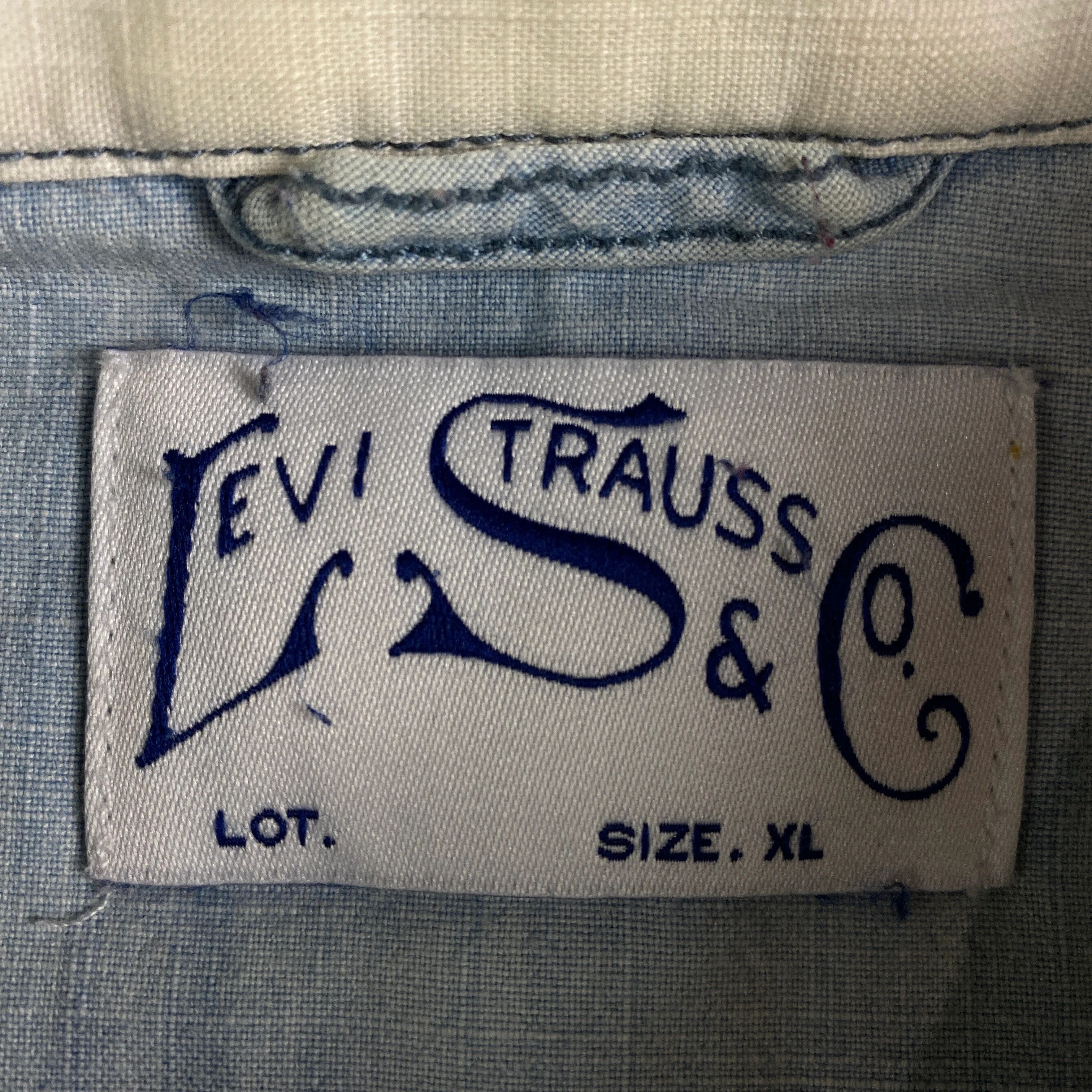 Levi's × Levi's Vintage Clothing × Vintage Mens Shirt Long Sleeve Levis Vintage Size XL Size US XL / EU 56 / 4 - 4 Thumbnail