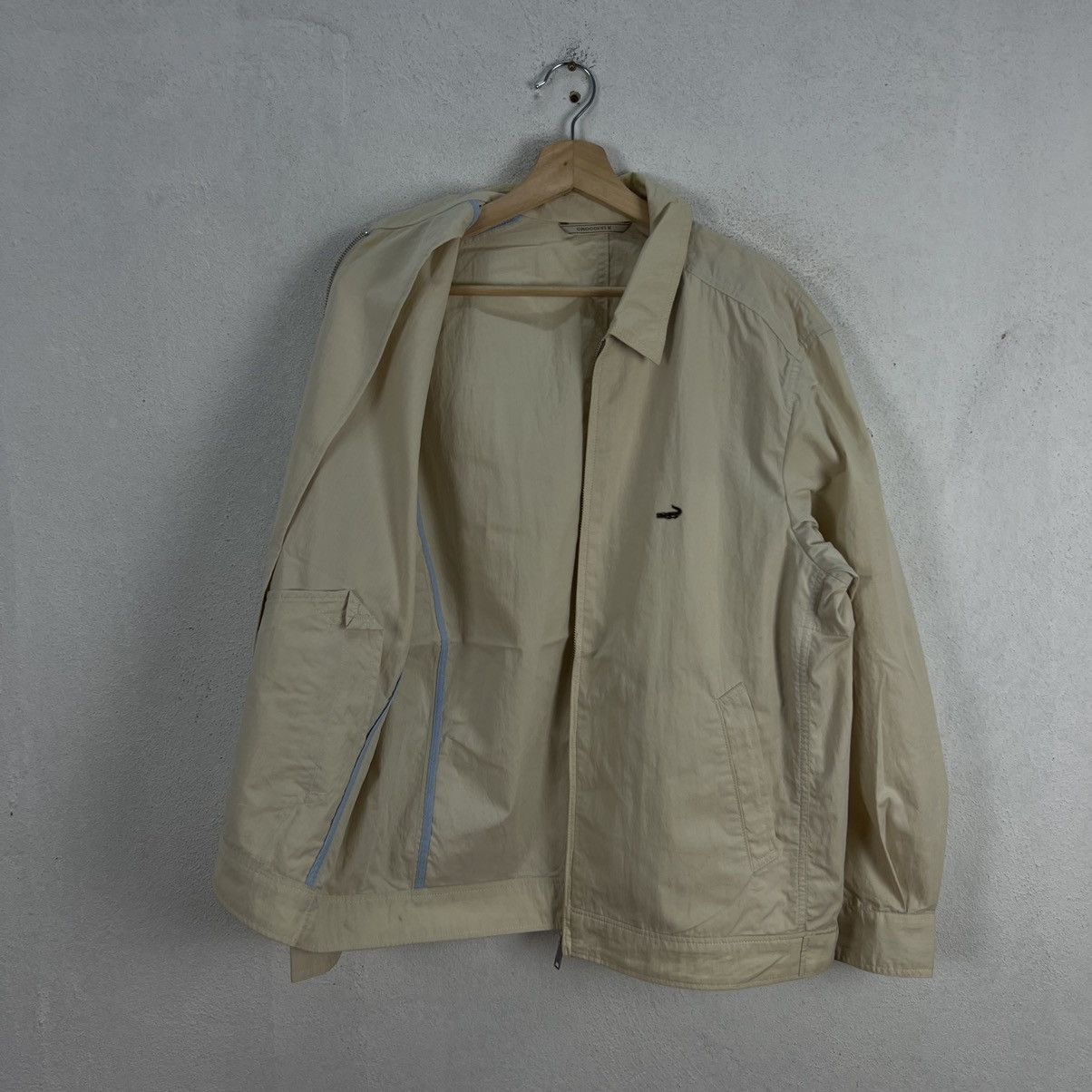 Japanese Brand VINTAGE CROCODILE JAPAN ZIPPER BOMBER JACKET Size US L / EU 52-54 / 3 - 9 Thumbnail
