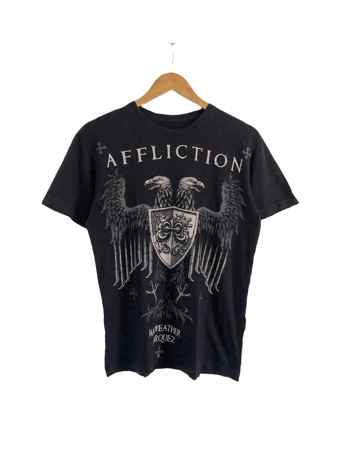 Affliction Rare Affliction MAYWEATHER VS MARQUEZ distressed tee Size US S / EU 44-46 / 1 - 4 Thumbnail
