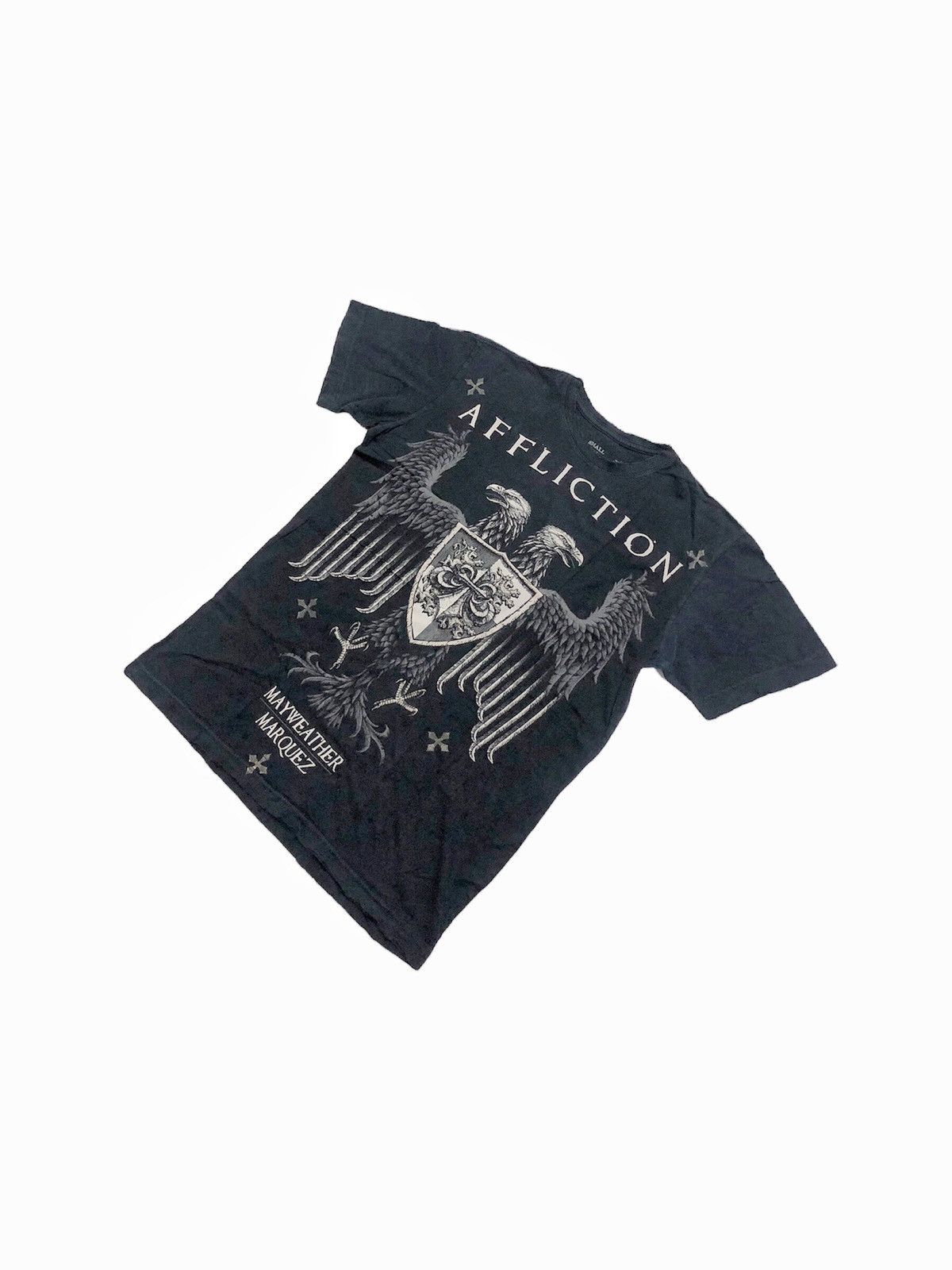 Affliction Rare Affliction MAYWEATHER VS MARQUEZ distressed tee Size US S / EU 44-46 / 1 - 2 Thumbnail