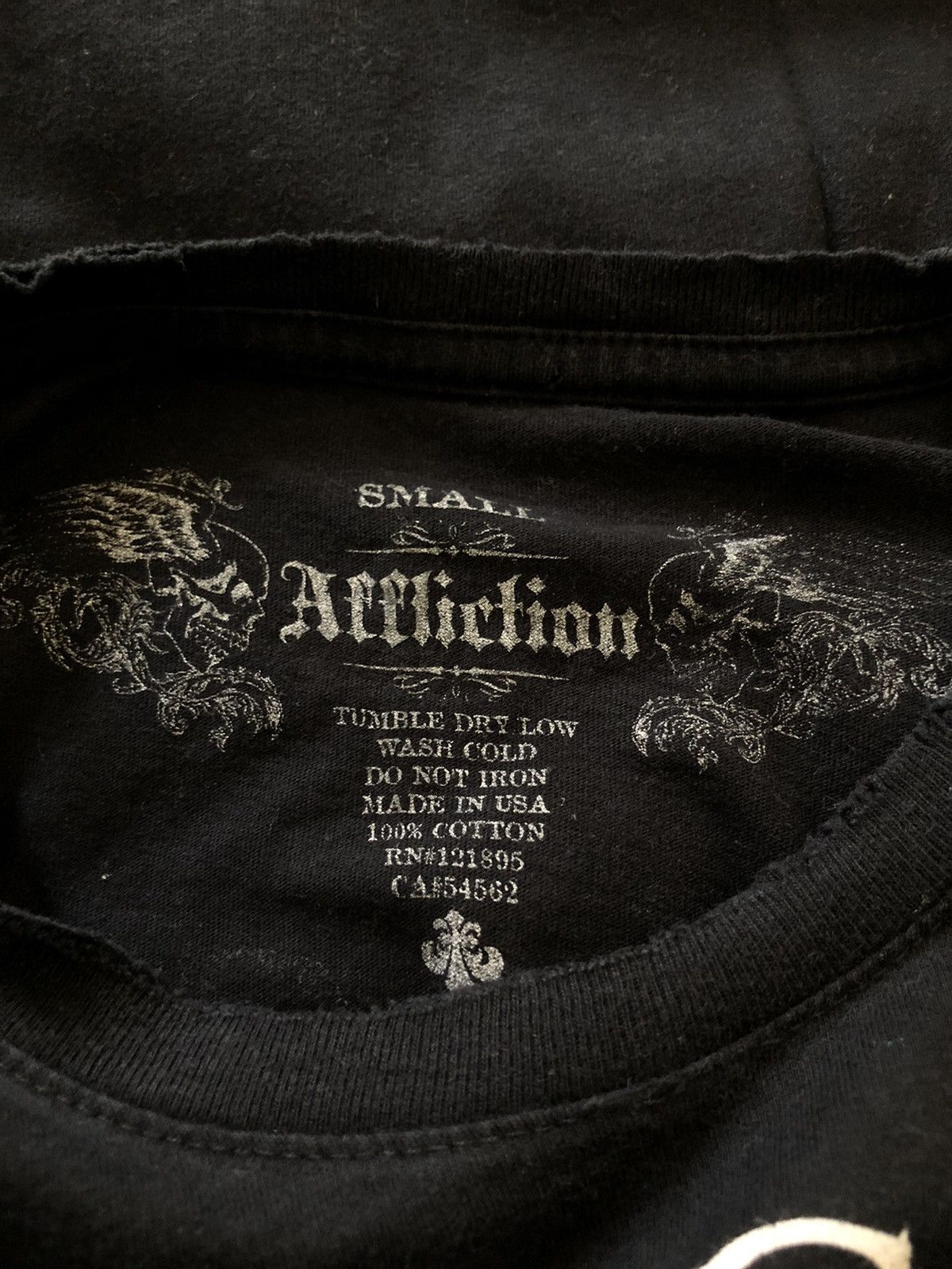 Affliction Rare Affliction MAYWEATHER VS MARQUEZ distressed tee Size US S / EU 44-46 / 1 - 9 Thumbnail