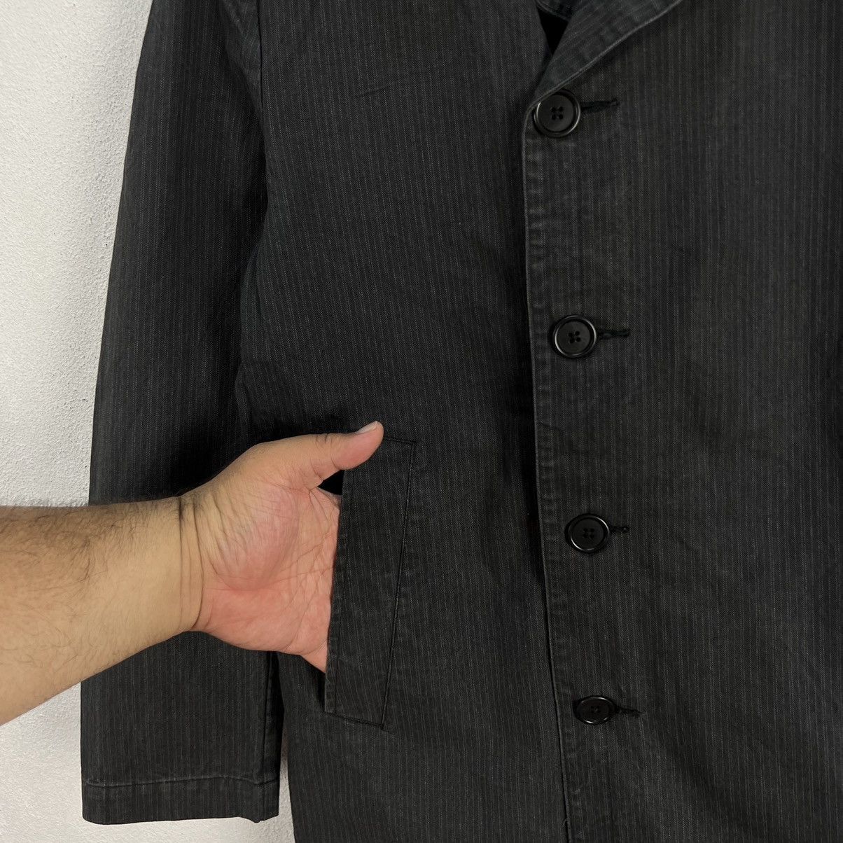 Japanese Brand VINTAGE HIKORY CHORE JACKET VETRA LE LUDE FRANFE STRIPED Size US M / EU 48-50 / 2 - 4 Thumbnail