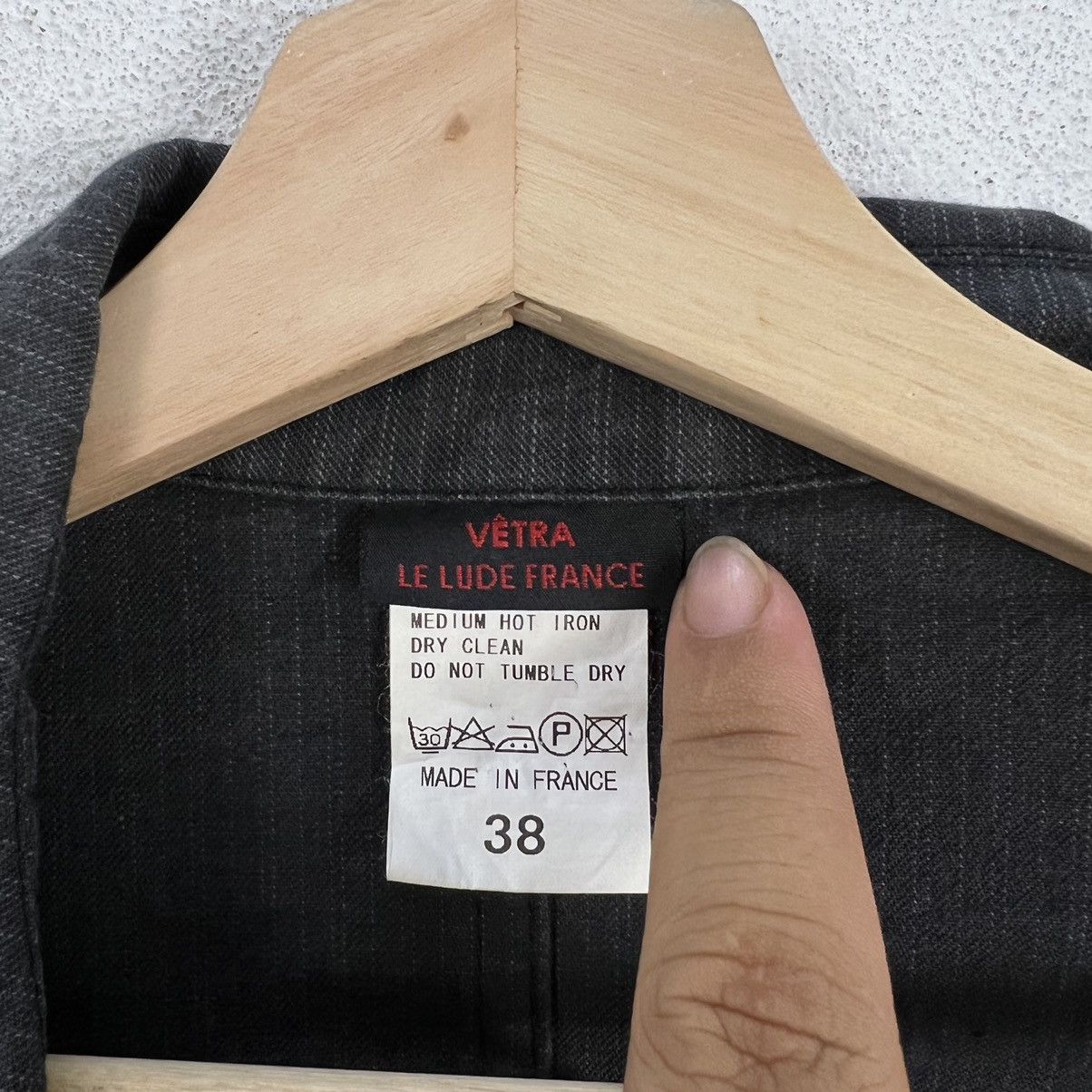 Japanese Brand VINTAGE HIKORY CHORE JACKET VETRA LE LUDE FRANFE STRIPED Size US M / EU 48-50 / 2 - 10 Thumbnail