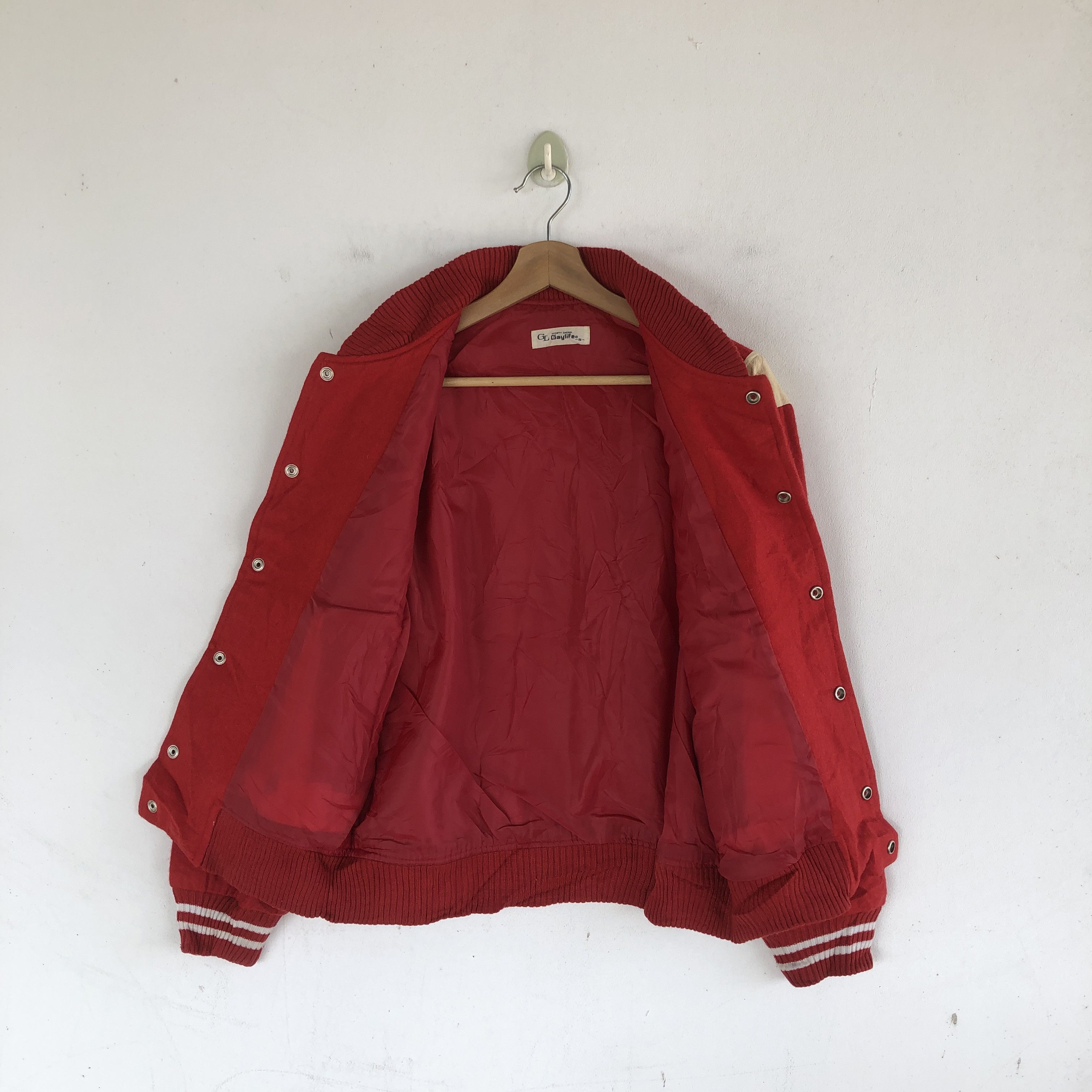 Japanese Brand Gaylife Varsity Jackets Japanese Letterman Wool Jacket Size US S / EU 44-46 / 1 - 7 Thumbnail