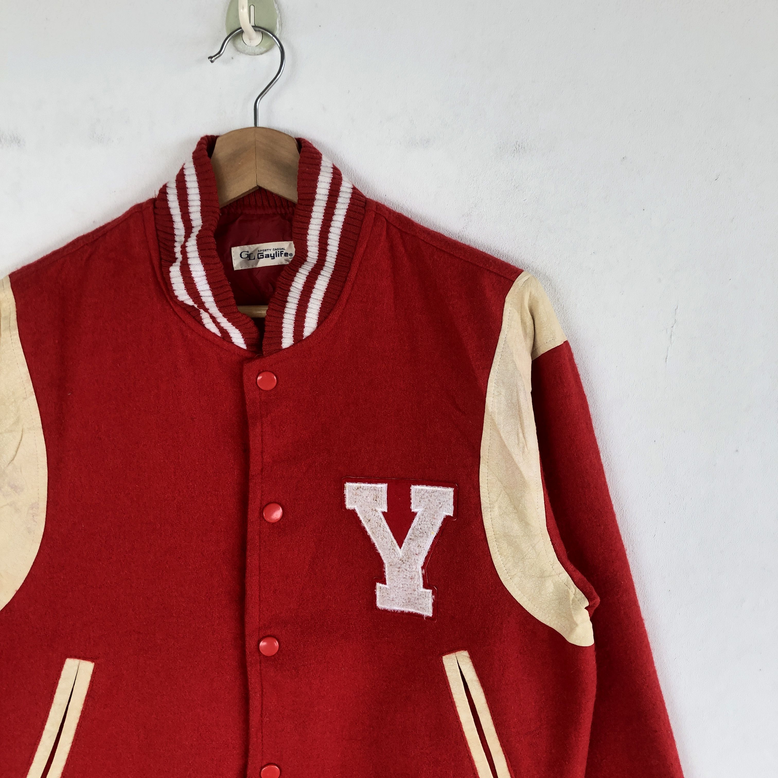 Japanese Brand Gaylife Varsity Jackets Japanese Letterman Wool Jacket Size US S / EU 44-46 / 1 - 5 Thumbnail