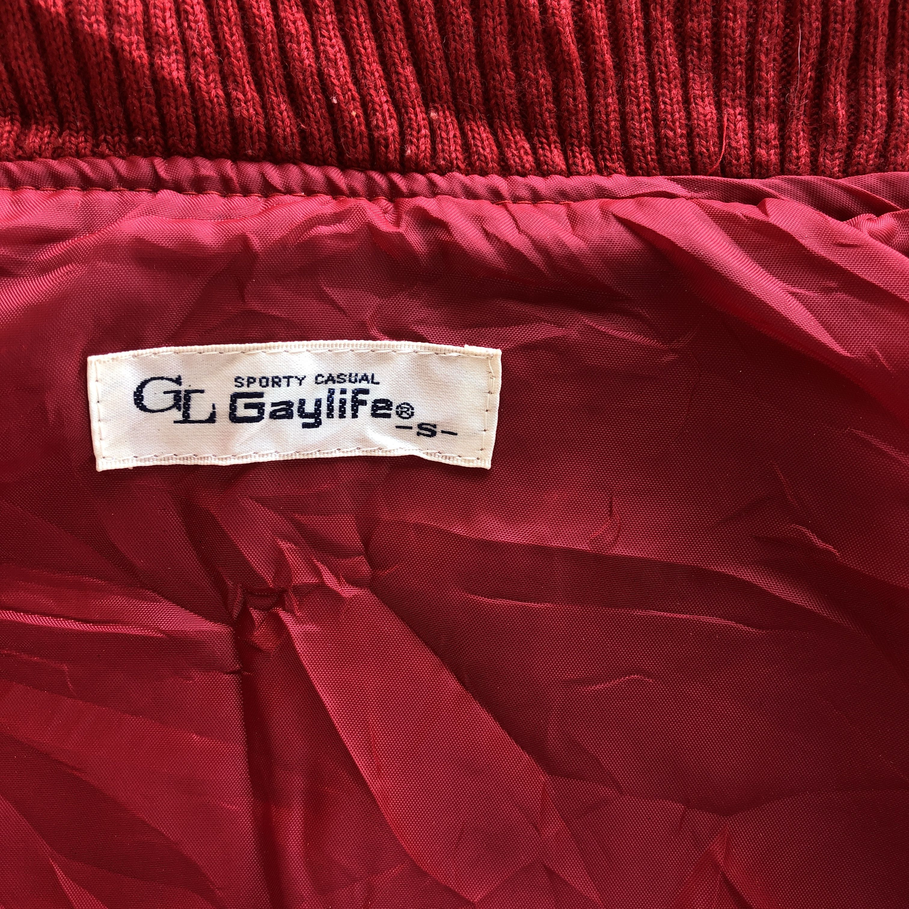 Japanese Brand Gaylife Varsity Jackets Japanese Letterman Wool Jacket Size US S / EU 44-46 / 1 - 8 Thumbnail