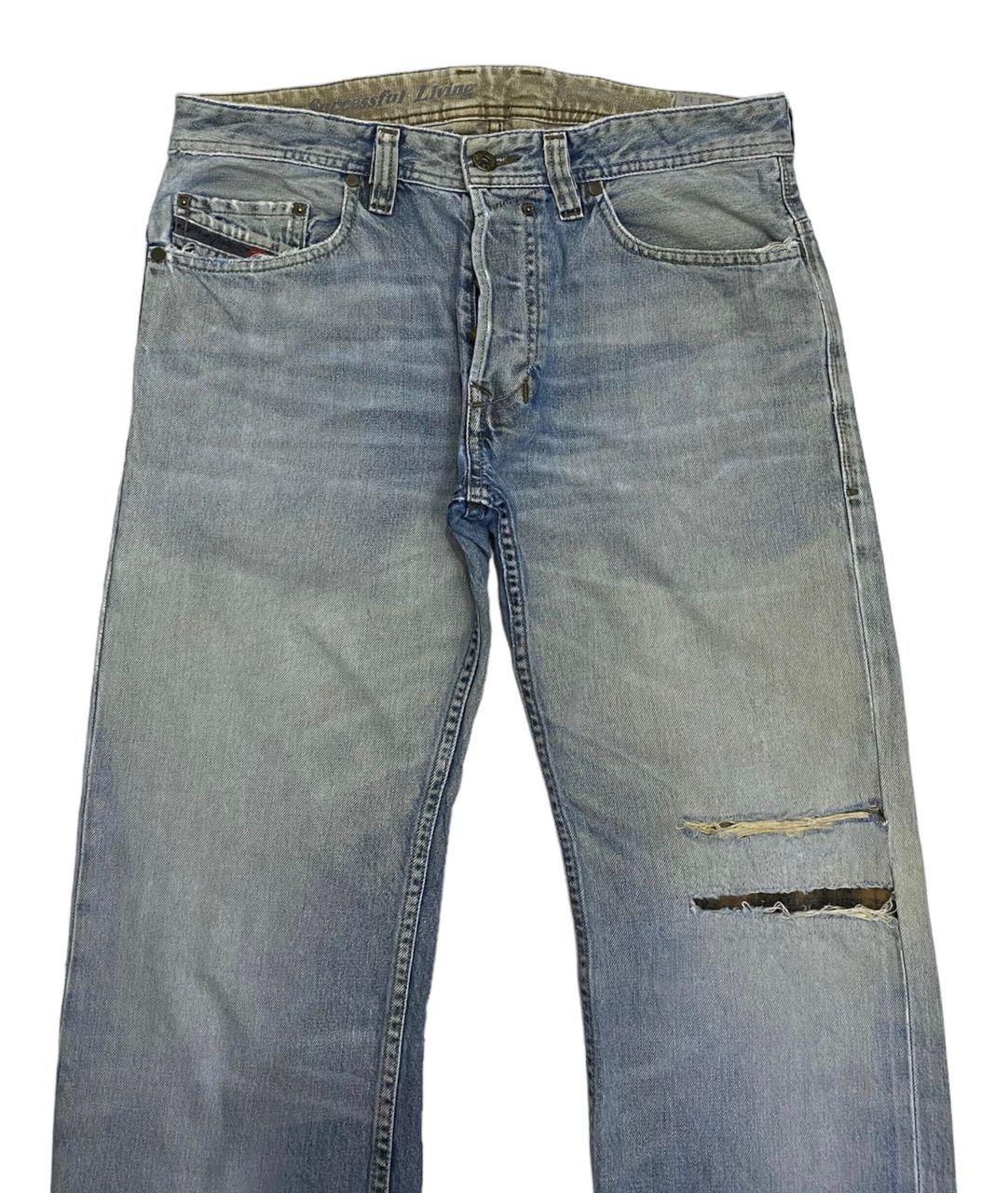 Diesel × Hysteric Glamour × If Six Was Nine VINTAGE DIESEL RARE DISTRESSED SAFADO DENIM JEANS Size US 32 / EU 48 - 9 Thumbnail