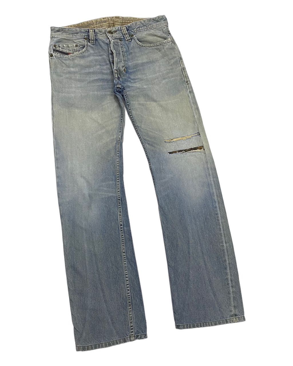 Diesel × Hysteric Glamour × If Six Was Nine VINTAGE DIESEL RARE DISTRESSED SAFADO DENIM JEANS Size US 32 / EU 48 - 3 Thumbnail