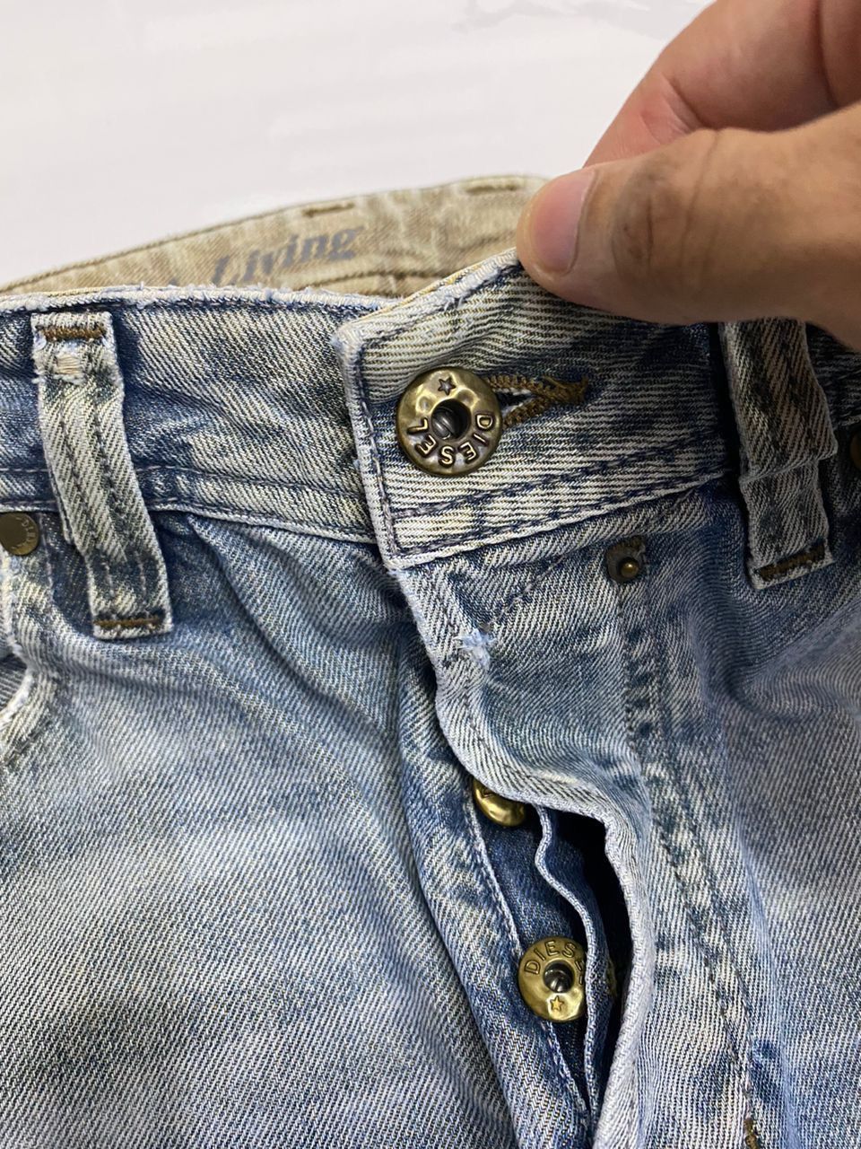 Diesel × Hysteric Glamour × If Six Was Nine VINTAGE DIESEL RARE DISTRESSED SAFADO DENIM JEANS Size US 32 / EU 48 - 16 Thumbnail