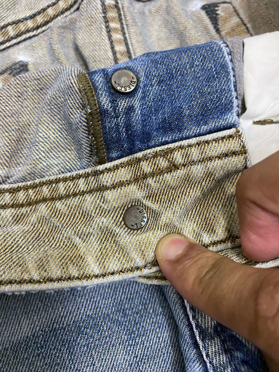 Diesel × Hysteric Glamour × If Six Was Nine VINTAGE DIESEL RARE DISTRESSED SAFADO DENIM JEANS Size US 32 / EU 48 - 15 Thumbnail