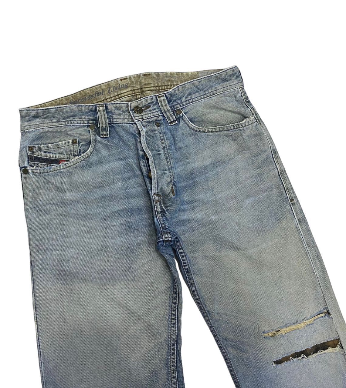 Diesel × Hysteric Glamour × If Six Was Nine VINTAGE DIESEL RARE DISTRESSED SAFADO DENIM JEANS Size US 32 / EU 48 - 10 Thumbnail
