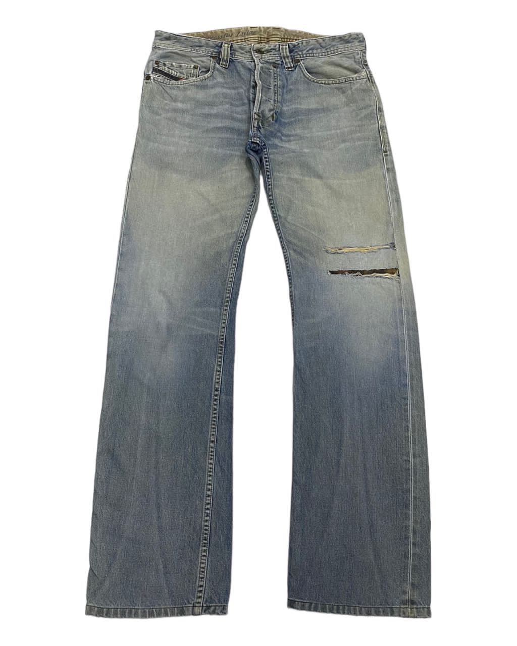 Diesel × Hysteric Glamour × If Six Was Nine VINTAGE DIESEL RARE DISTRESSED SAFADO DENIM JEANS Size US 32 / EU 48 - 7 Thumbnail
