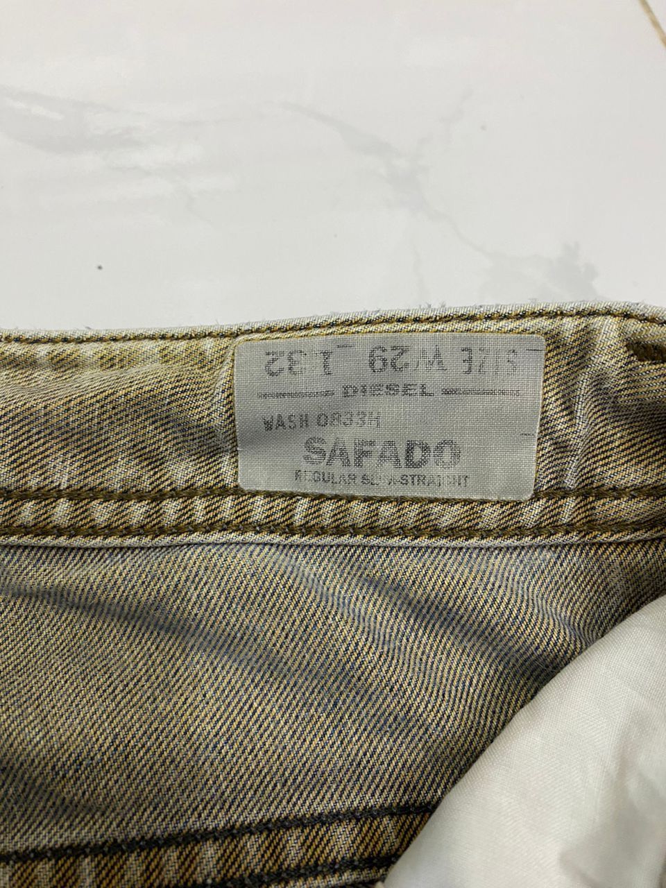 Diesel × Hysteric Glamour × If Six Was Nine VINTAGE DIESEL RARE DISTRESSED SAFADO DENIM JEANS Size US 32 / EU 48 - 17 Thumbnail
